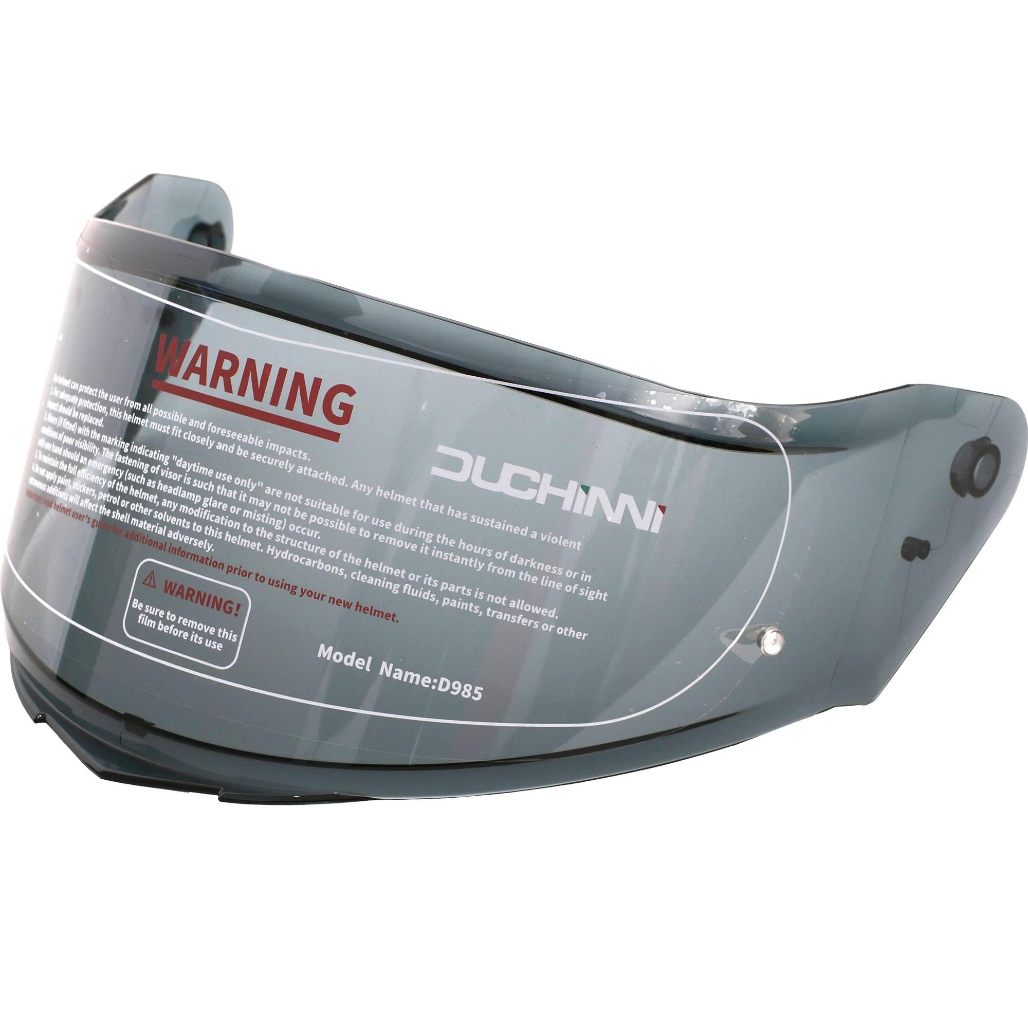 Duchinni Duchinni D985 Dark Smoke Visor - Not Road Legal