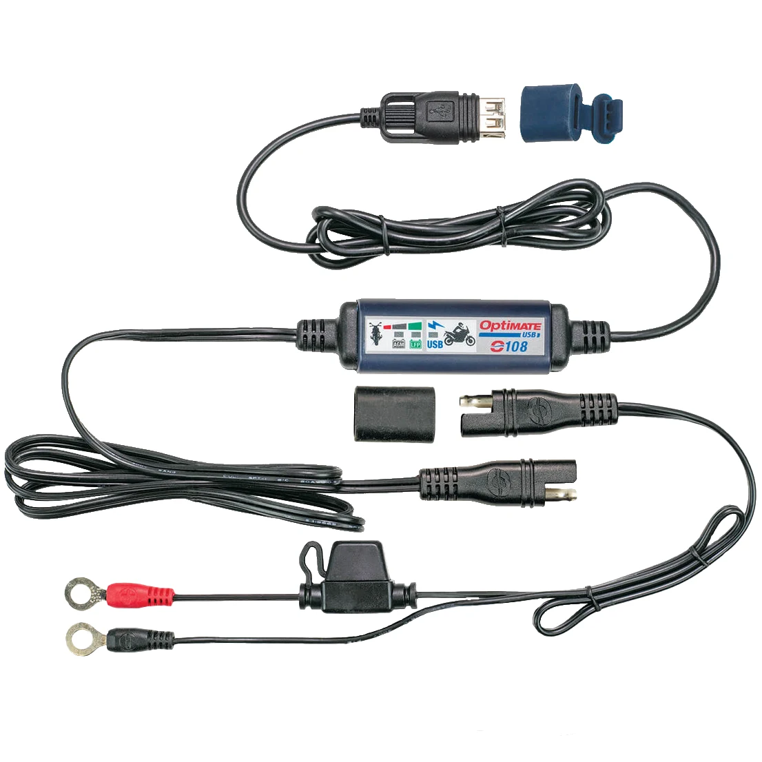 TecMate Tecmate  OptiMate Weatherproof USB Charger 3300mA - SAE
