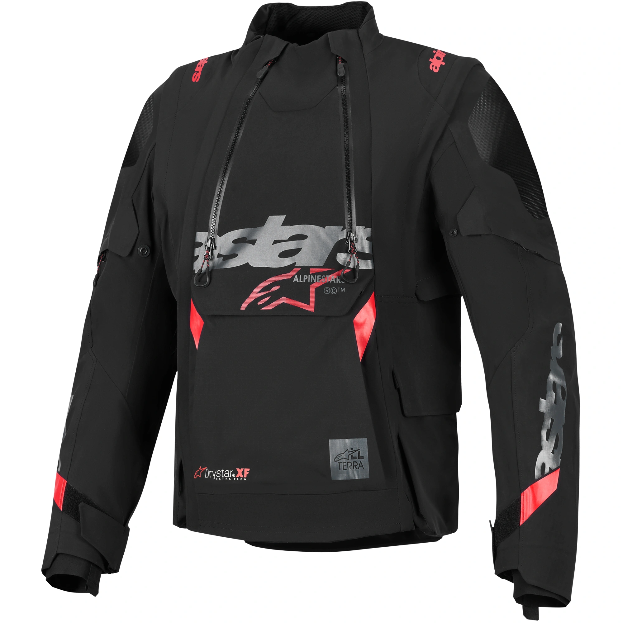Alpinestars Alpinestars Halo Pro Drystar XF Laminated Textile Jacket - Black / Dark Shadow