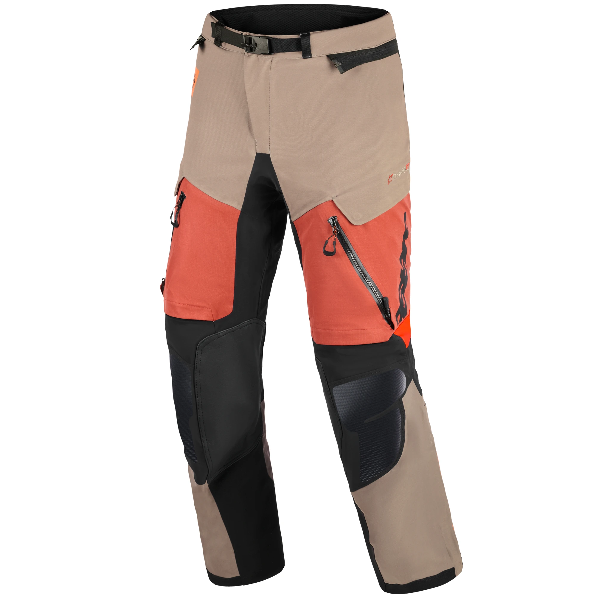 Alpinestars Alpinestars Halo Pro Drystar XF Laminated Trousers - Walnut / Rust / Black