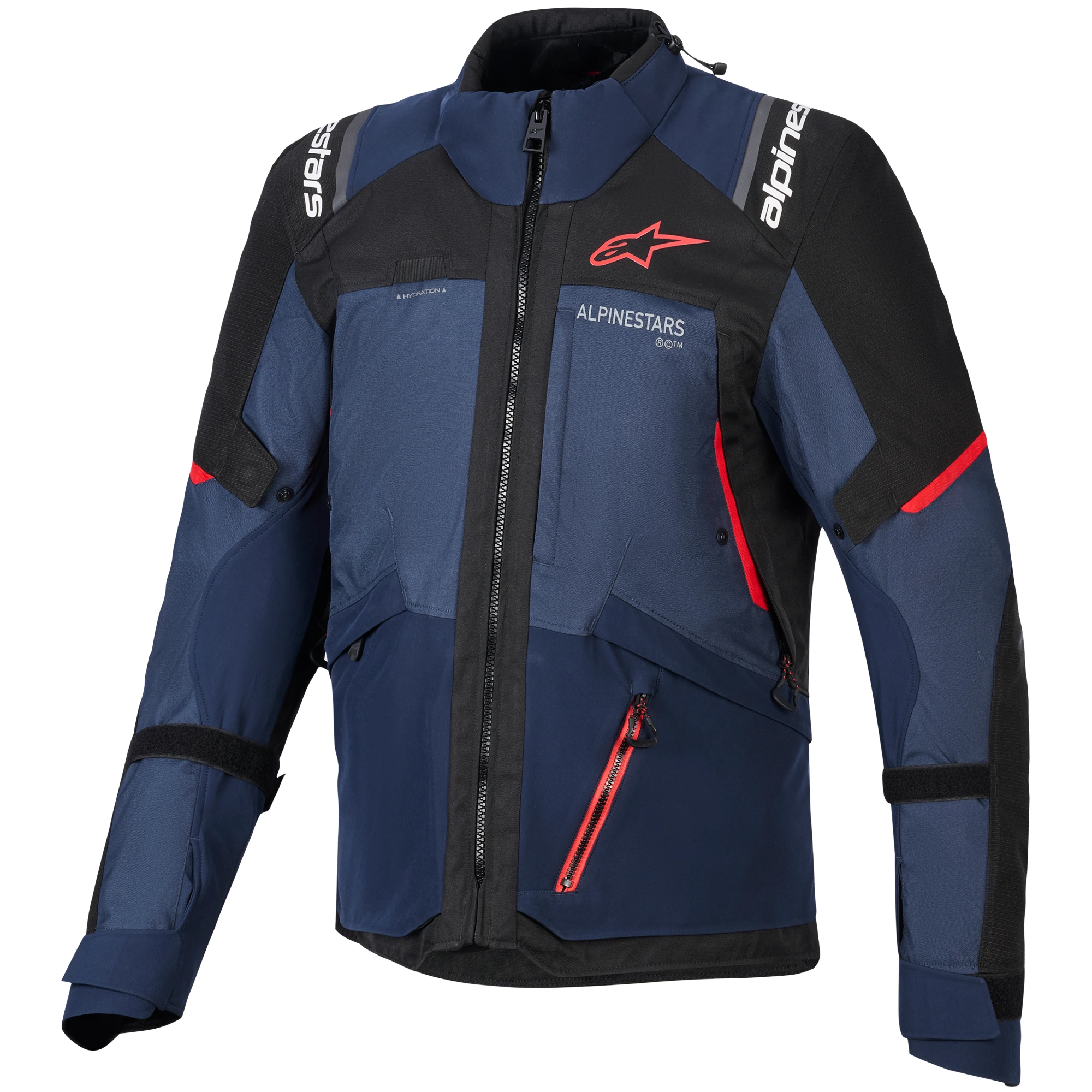 Alpinestars Alpinestars Andes V4 Drystar Textile Jacket - Night Navy / Mood Indigo / Black