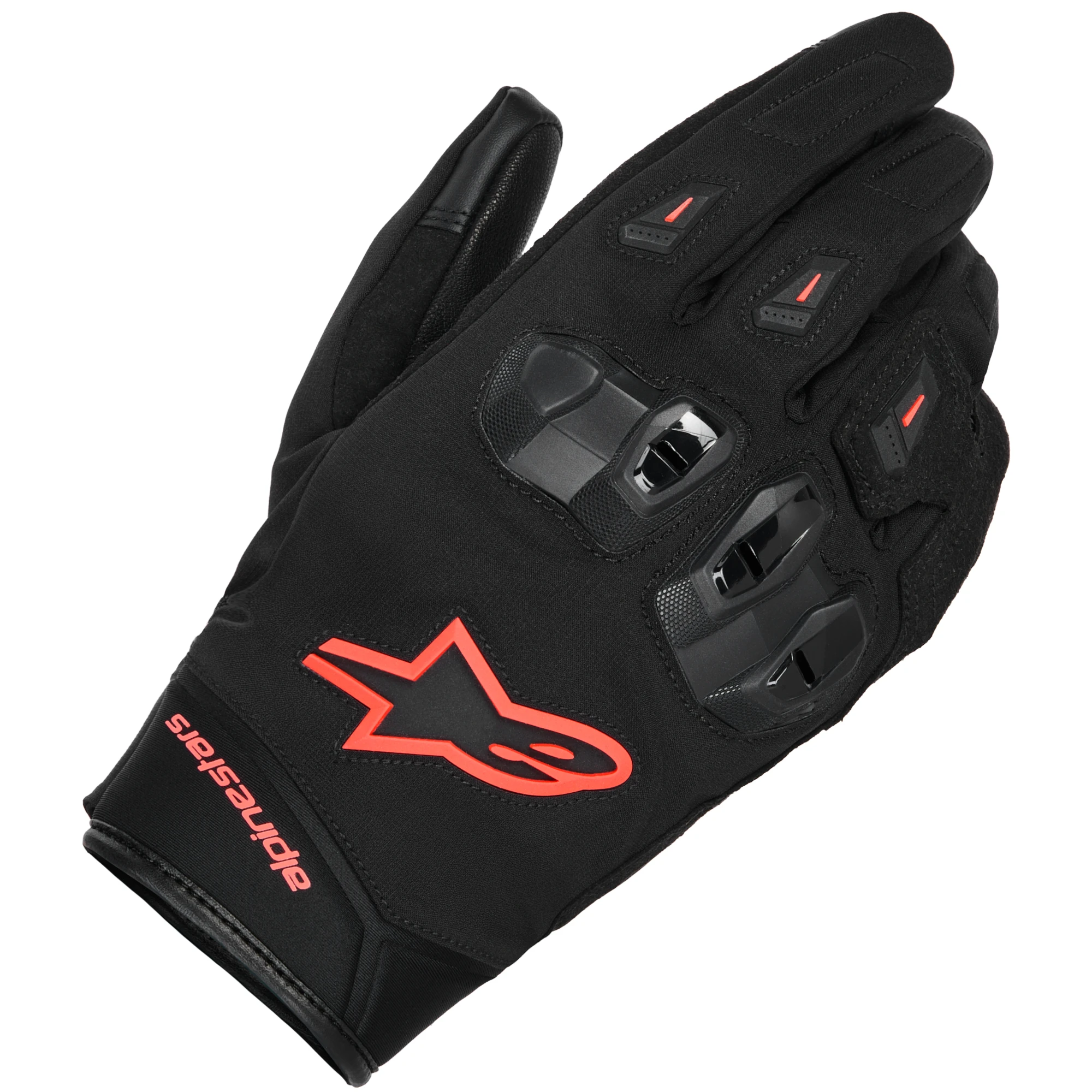 Alpinestars Alpinestars SP X Z Waterproof Gloves - Black / Fluo Red