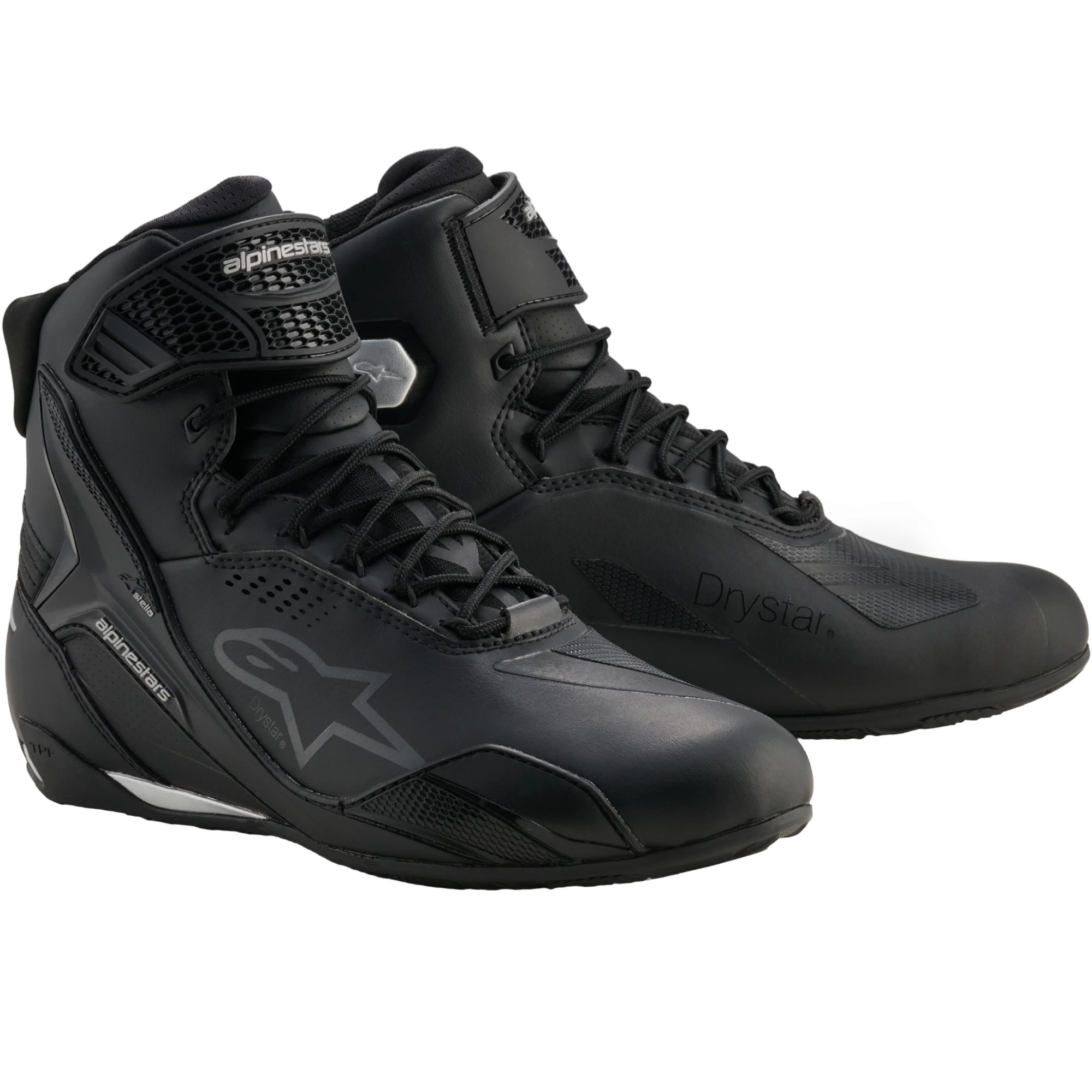 Alpinestars Alpinestars Stella Faster-4 Drystar Riding Shoes - Black / Silver