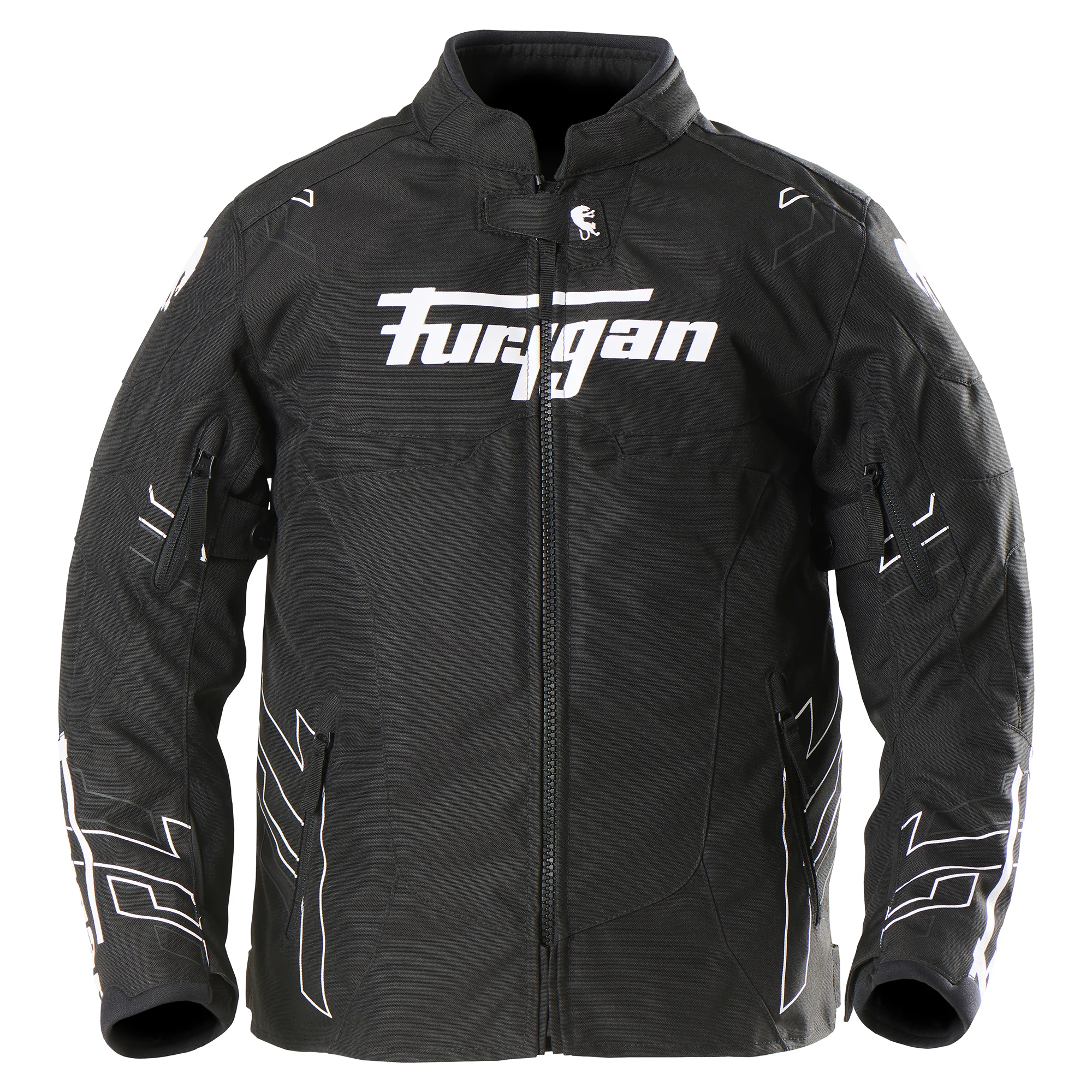 Furygan Furygan Neon Kid Textile Jacket - Black / White / Anthracite