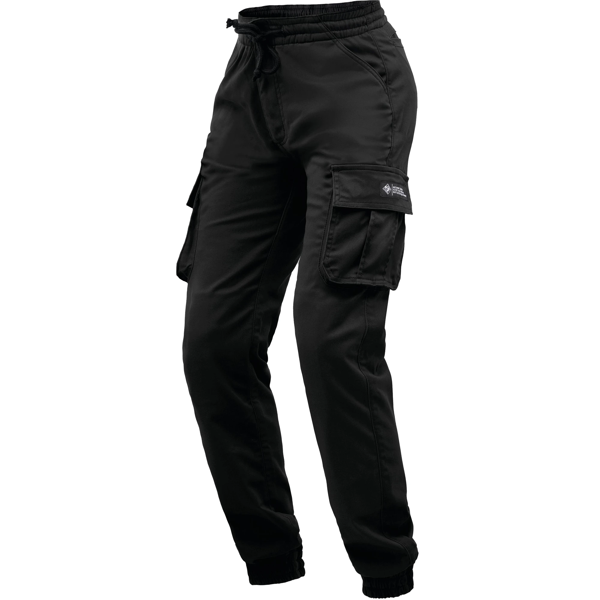 Tucano Urbano Tucano Urbano Ladies Costa Cargo Trousers - Black