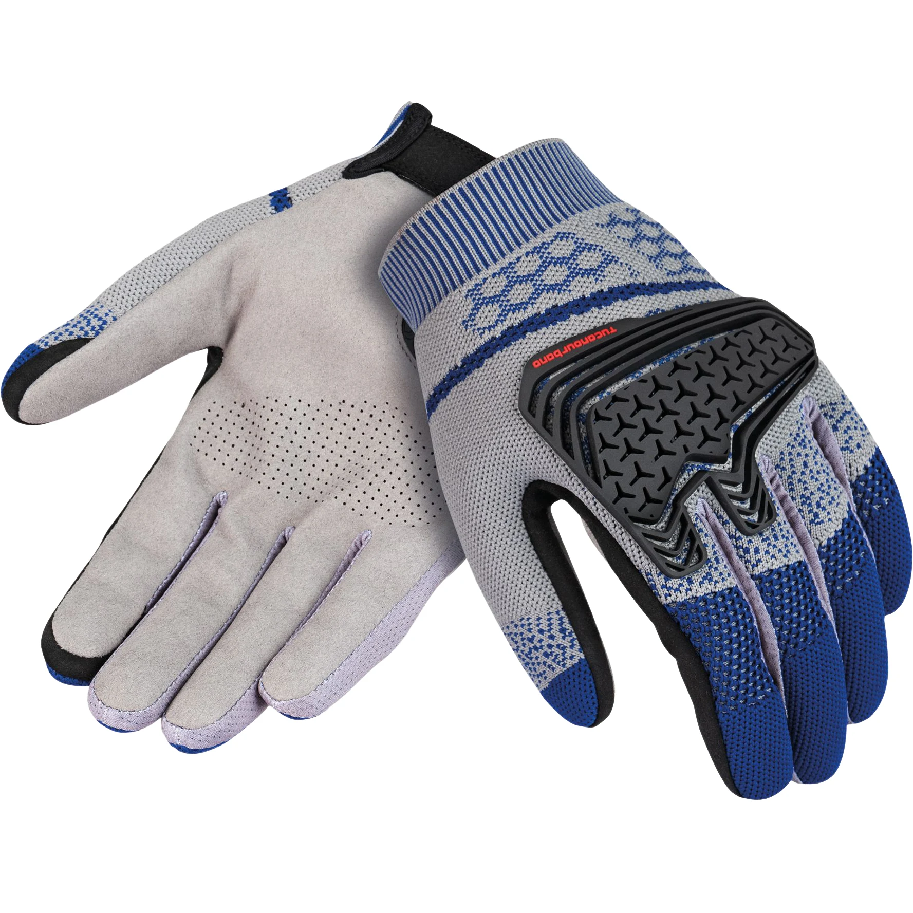 Tucano Urbano Tucano Urbano Supermano Textile Gloves - Blue / Grey