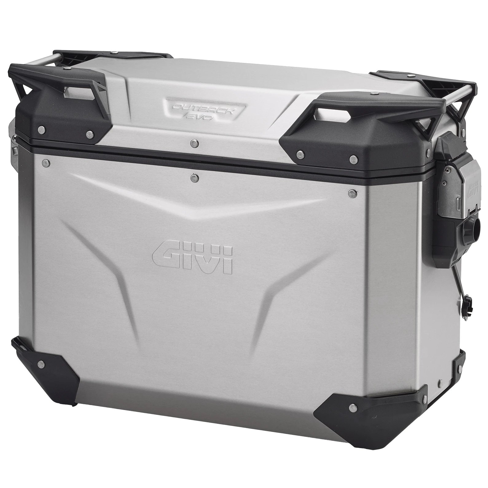 Givi Givi OBKEV37A Trekker Outback Evo Pannier - Aluminium 37 Litre