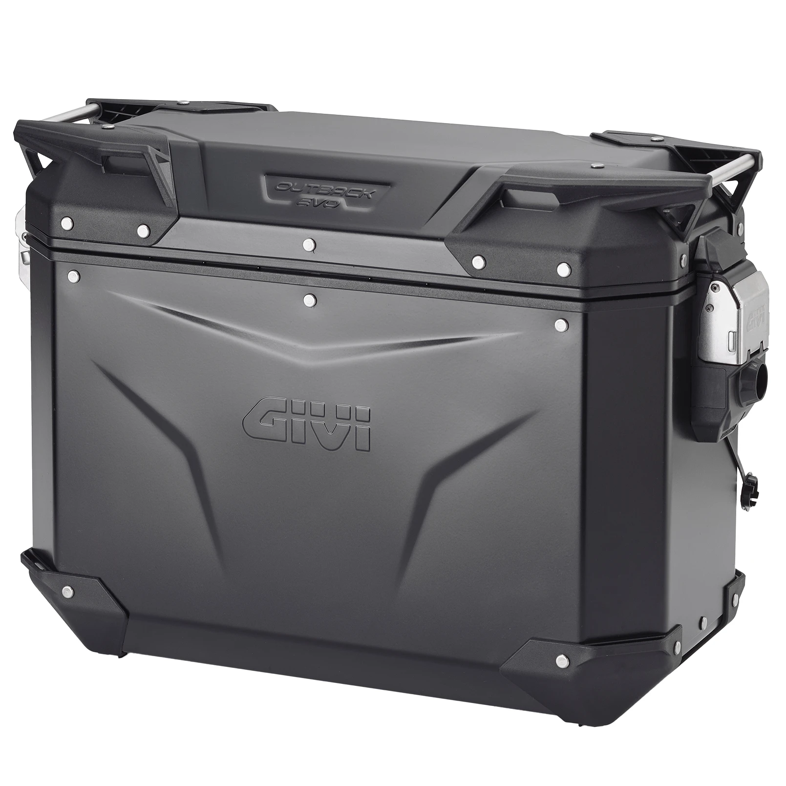 Givi Givi OBKEV37B Trekker Outback Evo Pannier - Blackline 37 Litre