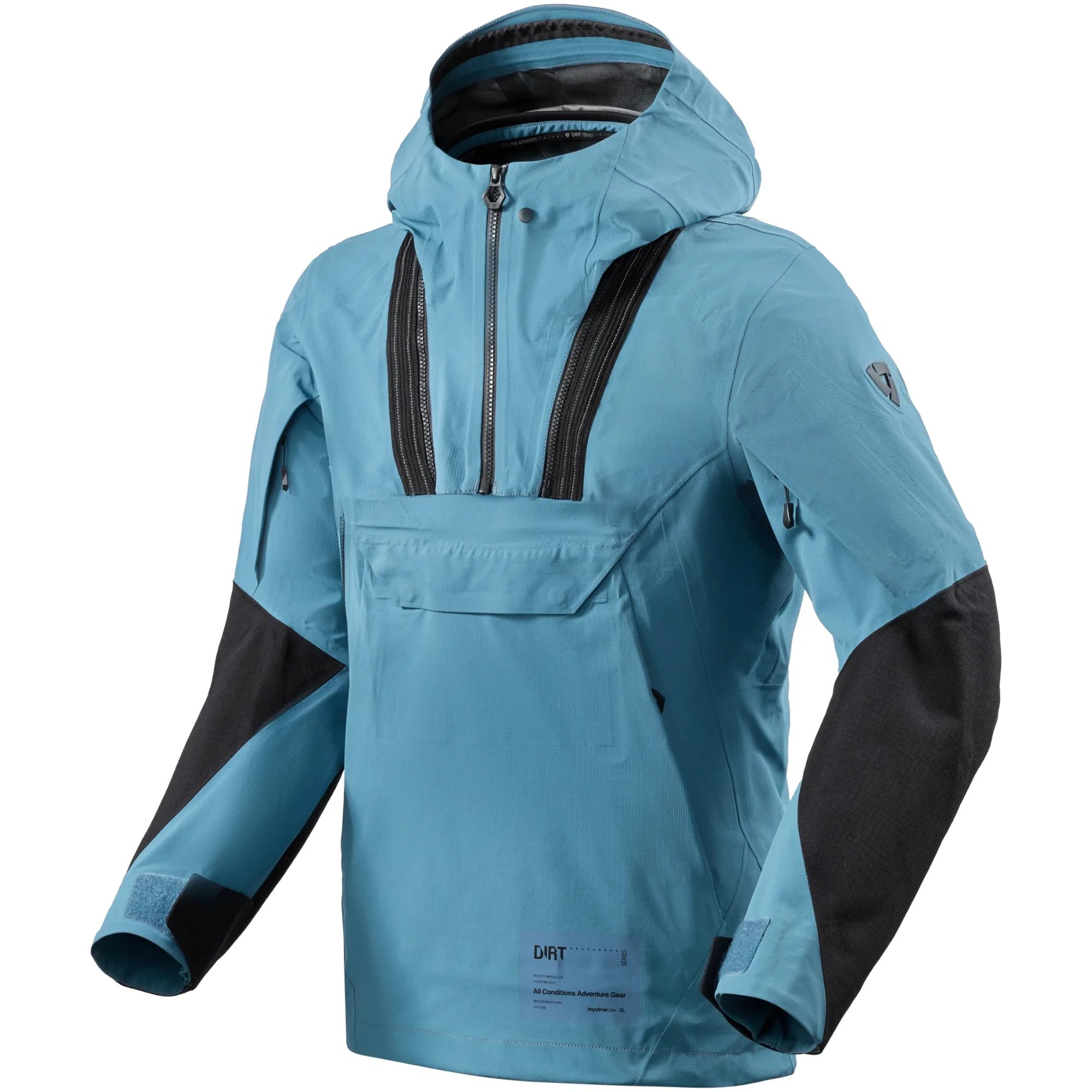 Rev'it Rev'it Smock Blackwater 3 H2O Textile Jacket - Blue / Black