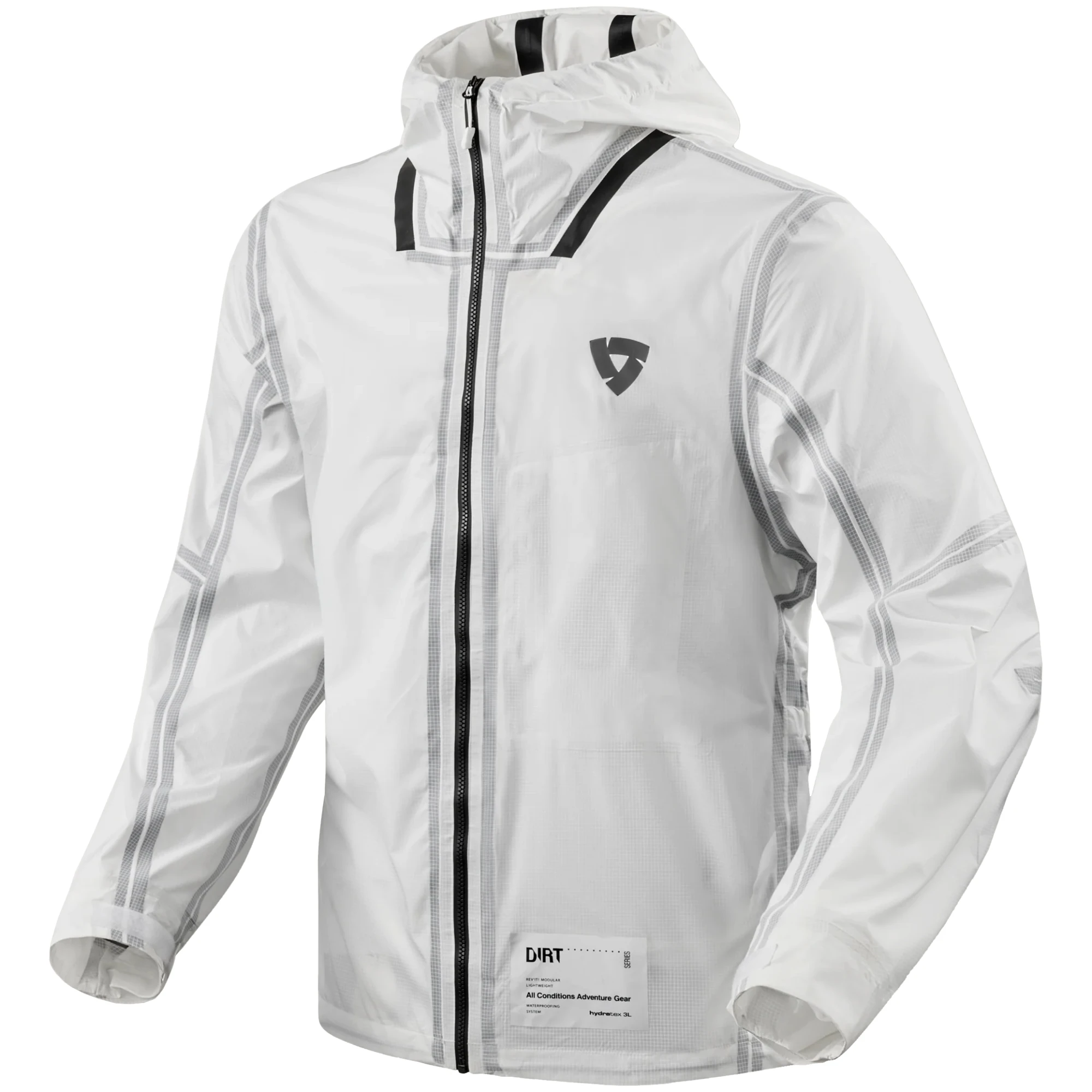 Rev'it Rev'it Barrier 2 H2O Rain Jacket - White