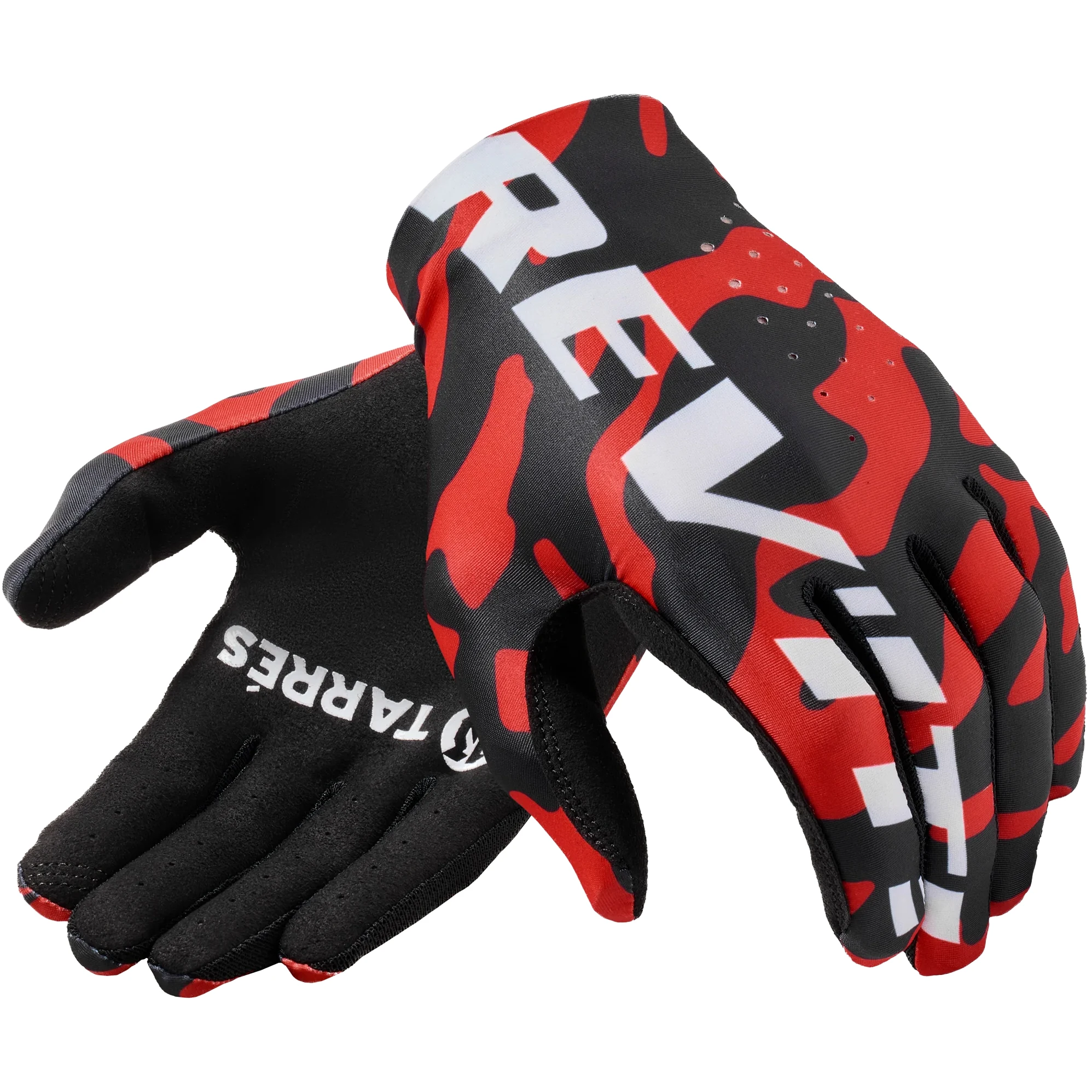 Rev'it Rev'it Pol Tarrés Tacto Textile Gloves - Red