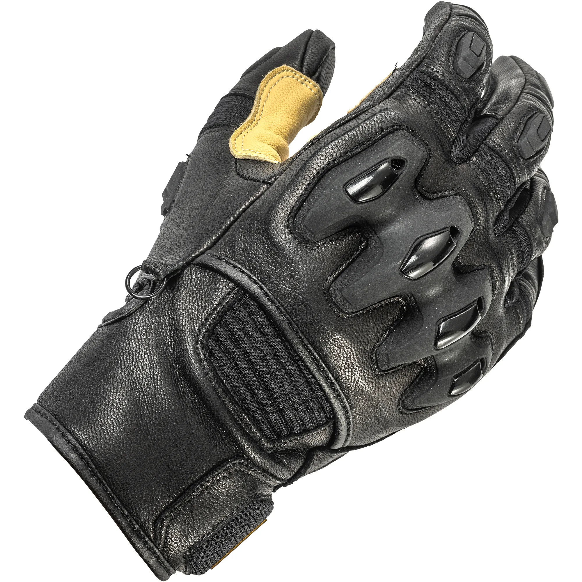 Halvarssons Halvarssons Flon Leather Gloves - Black / Tan