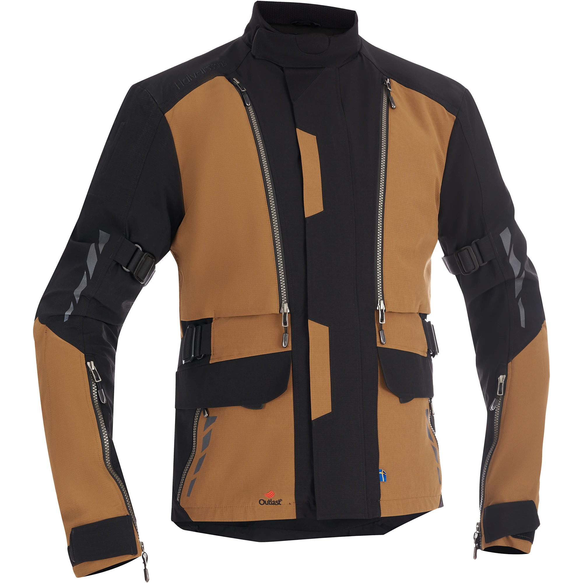 Halvarssons Halvarssons Vinvallen Textile Jacket - Brown / Black