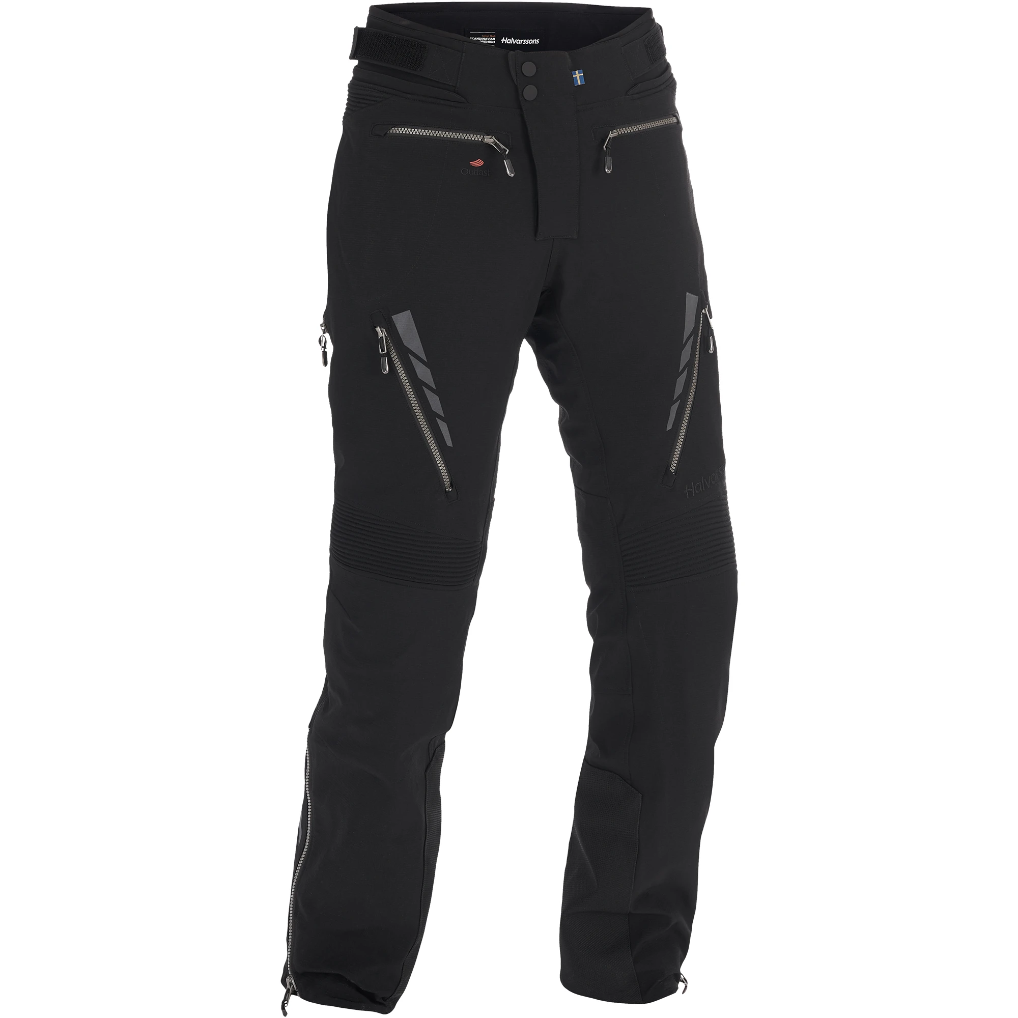 Halvarssons Halvarssons Vinvallen Textile Trousers - Black