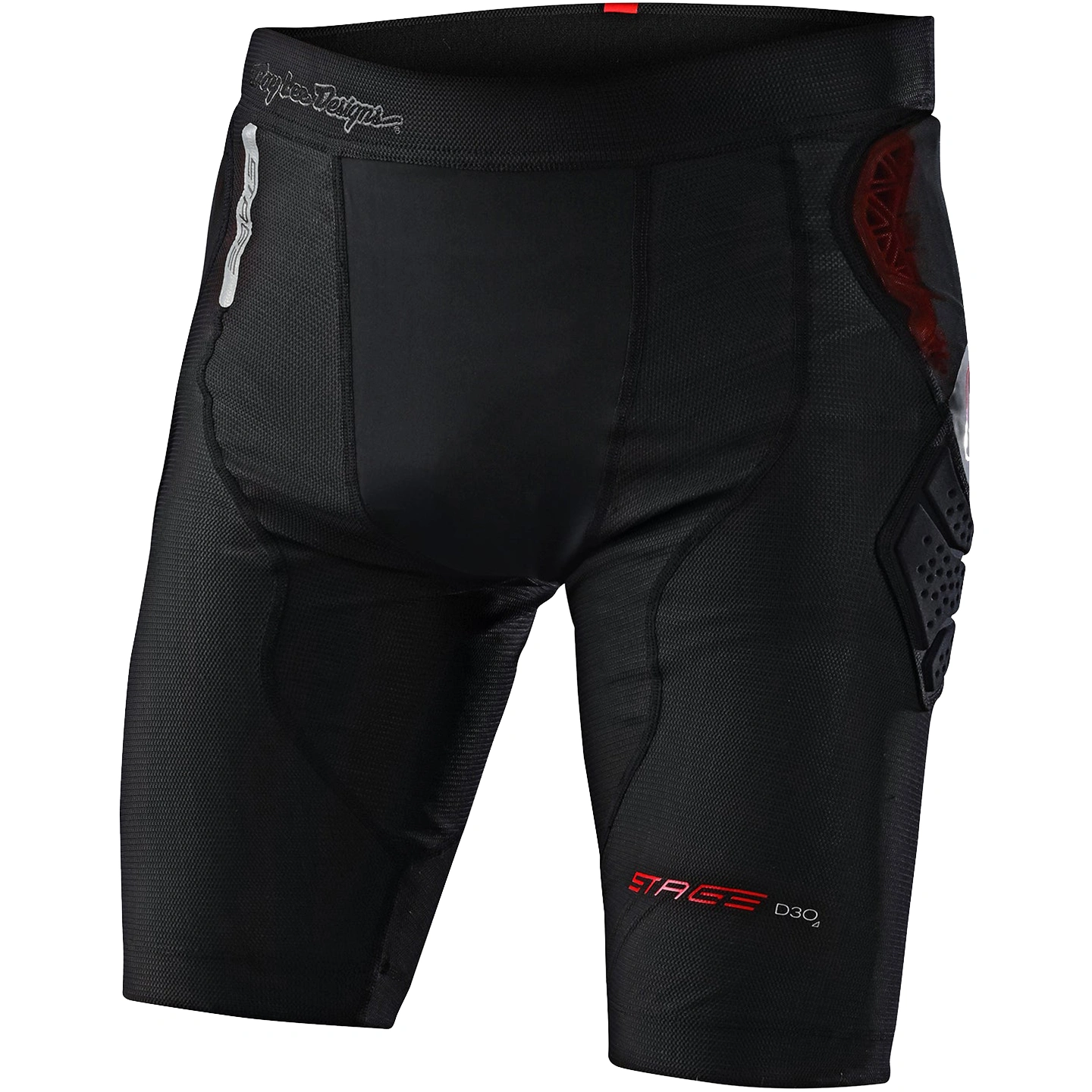 Troy Lee Designs Troy Lee Designs Stage Ghost D3O Armoured Shorts - Black