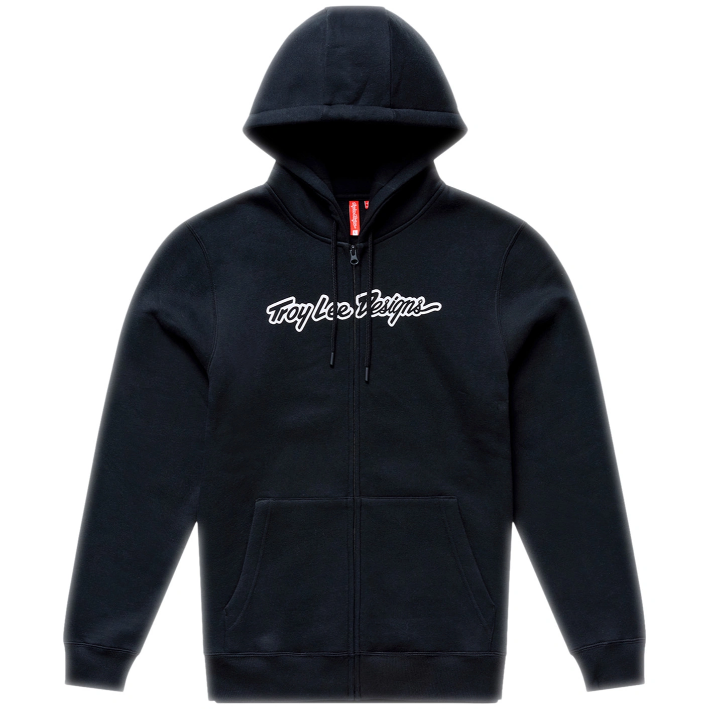 Troy Lee Designs Troy Lee Designs Front Zip Hoodie - Signature Black