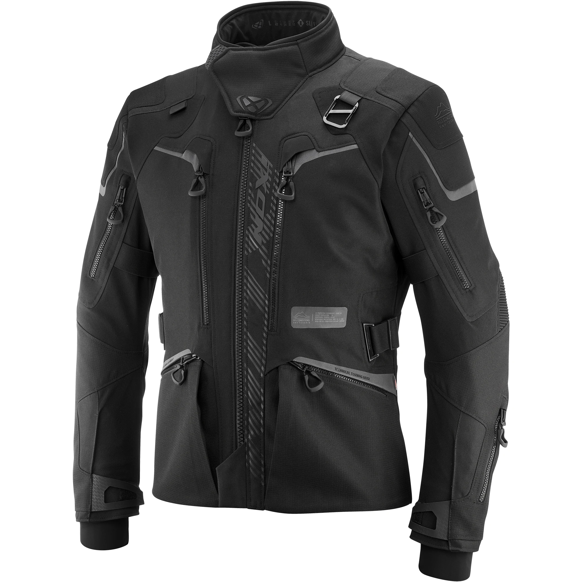 Ixon Ixon Odin Textile Jacket - Black