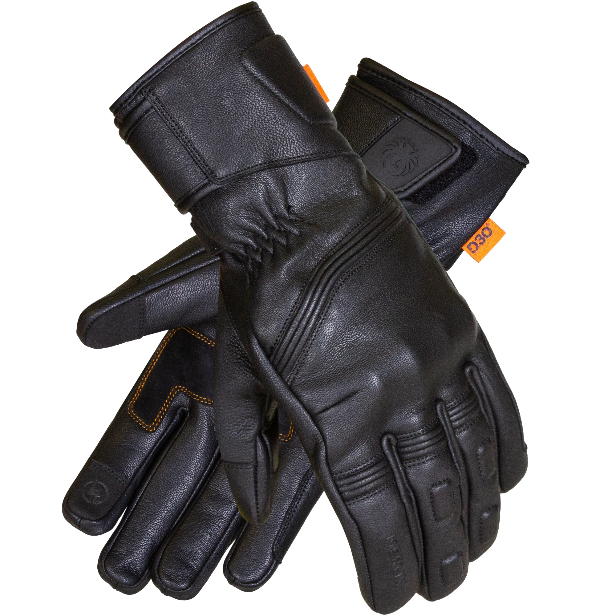 Merlin Merlin Calton CE2 Leather D3O Gloves - Black