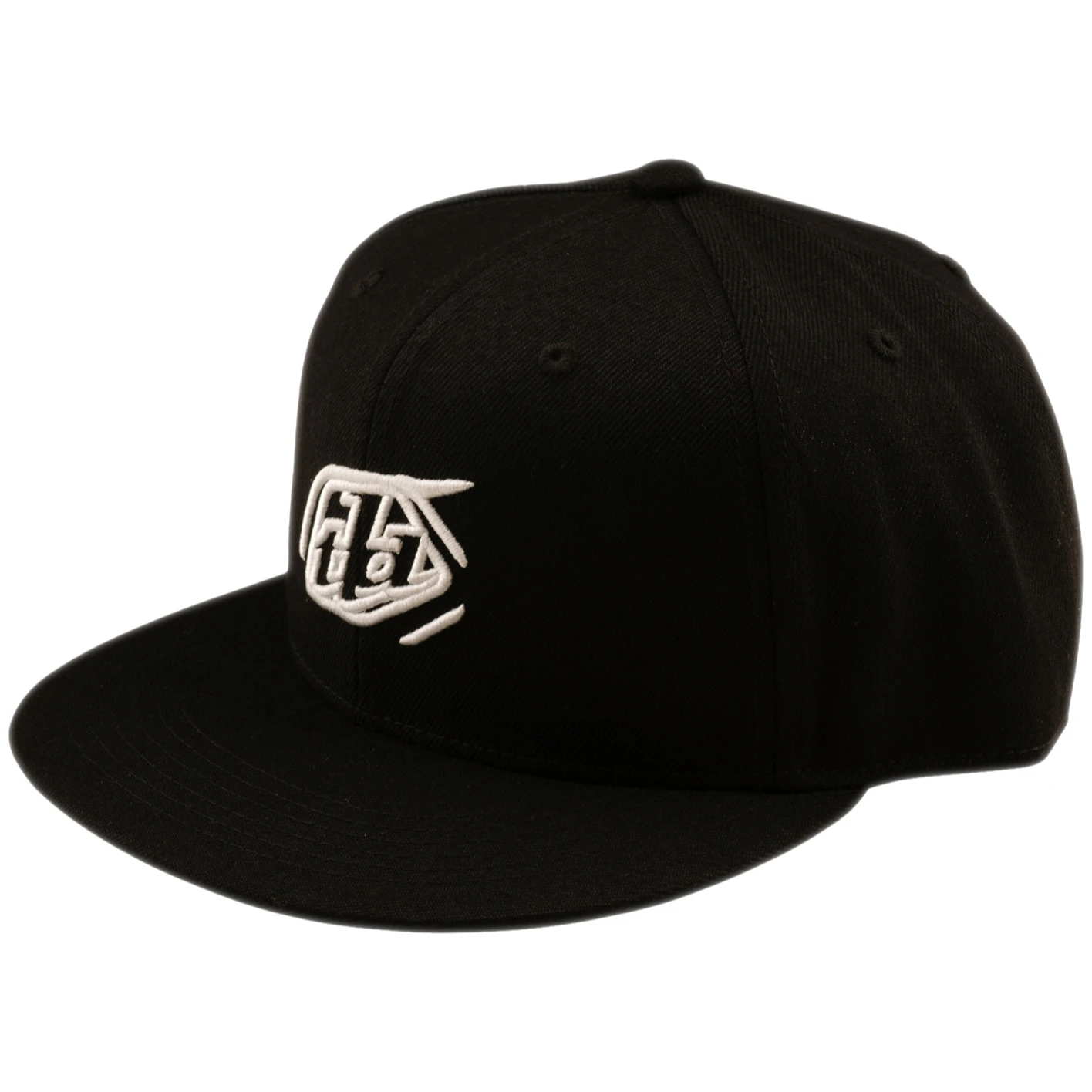 Troy Lee Designs Troy Lee Designs Curved Snapback Cap - Badge Black