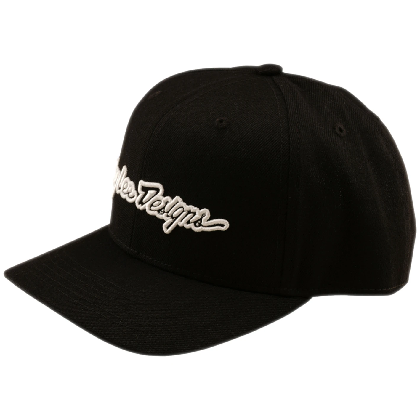 Troy Lee Designs Troy Lee Designs Curved Snapback Cap - Signature Black