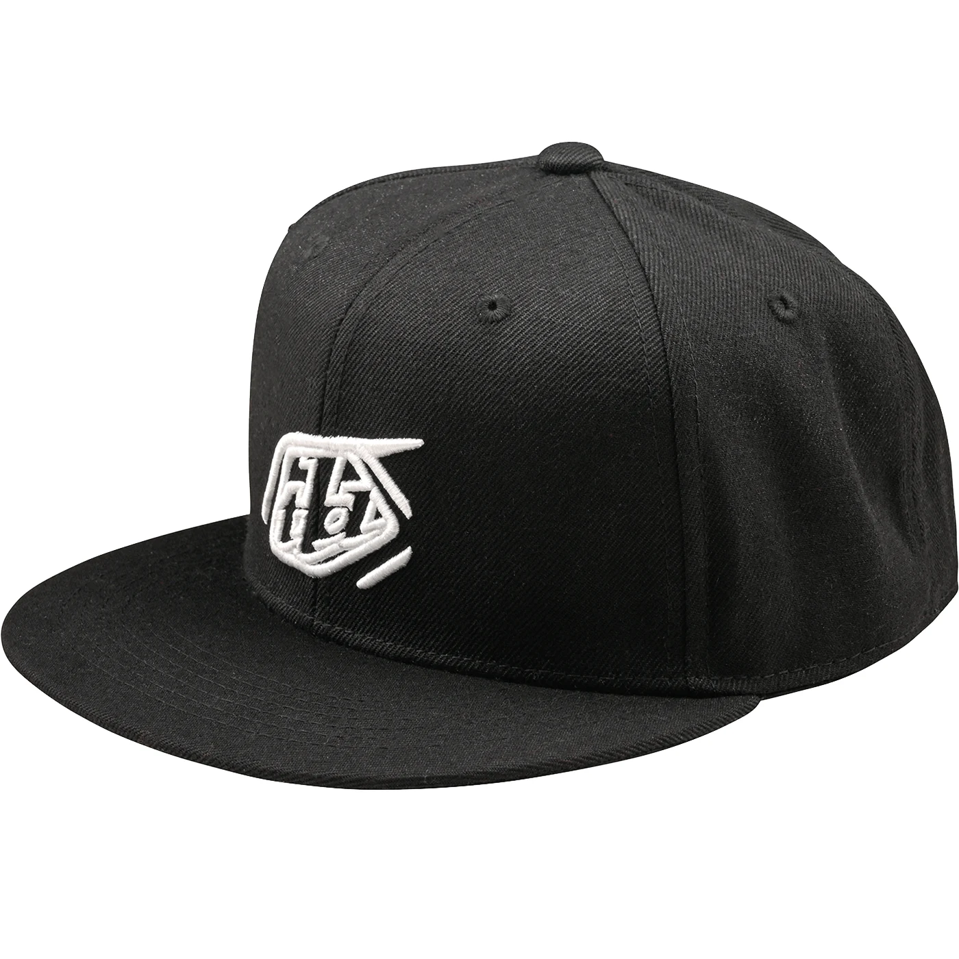Troy Lee Designs Troy Lee Designs Flat Bill Snapback Cap - Badge Black