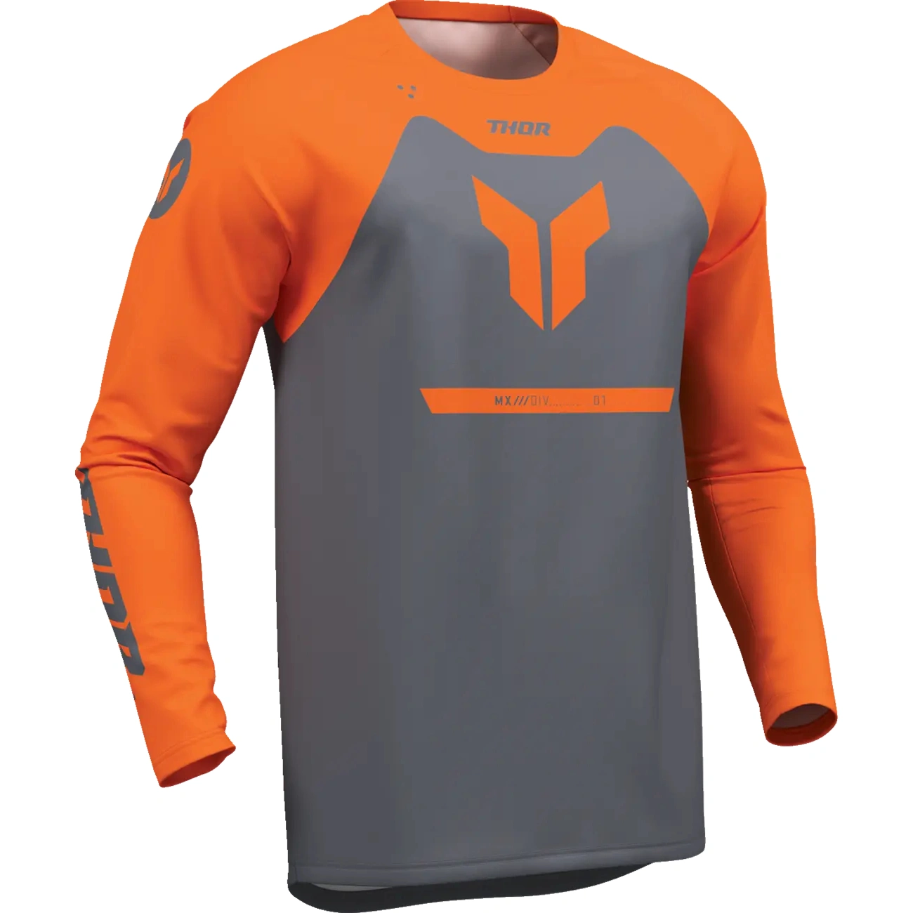 Thor Thor Youth Ridemode Jersey - Menace Charcoal