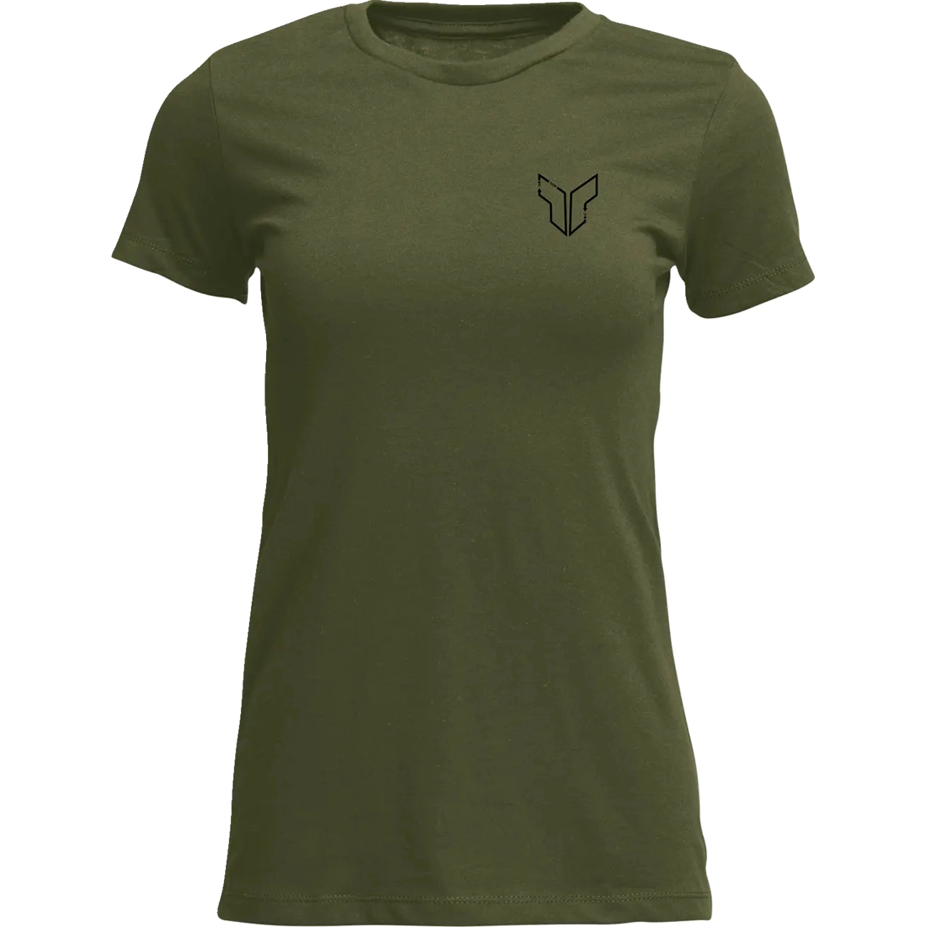 Thor Thor Ladies Patched Up T-Shirt - Military Green