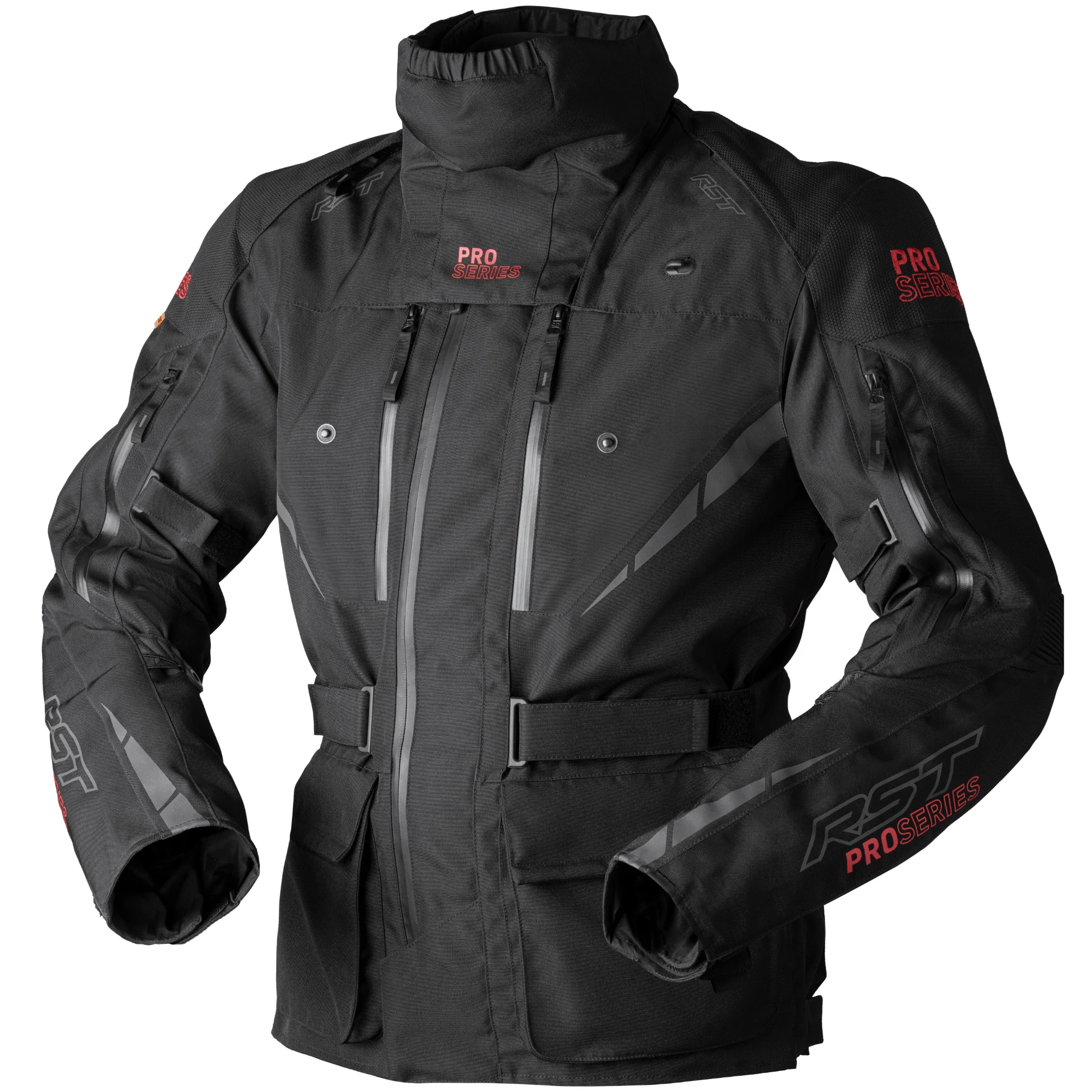 RST RST Ladies Pro Series Paragon D3O Textile Jacket - Black / Black