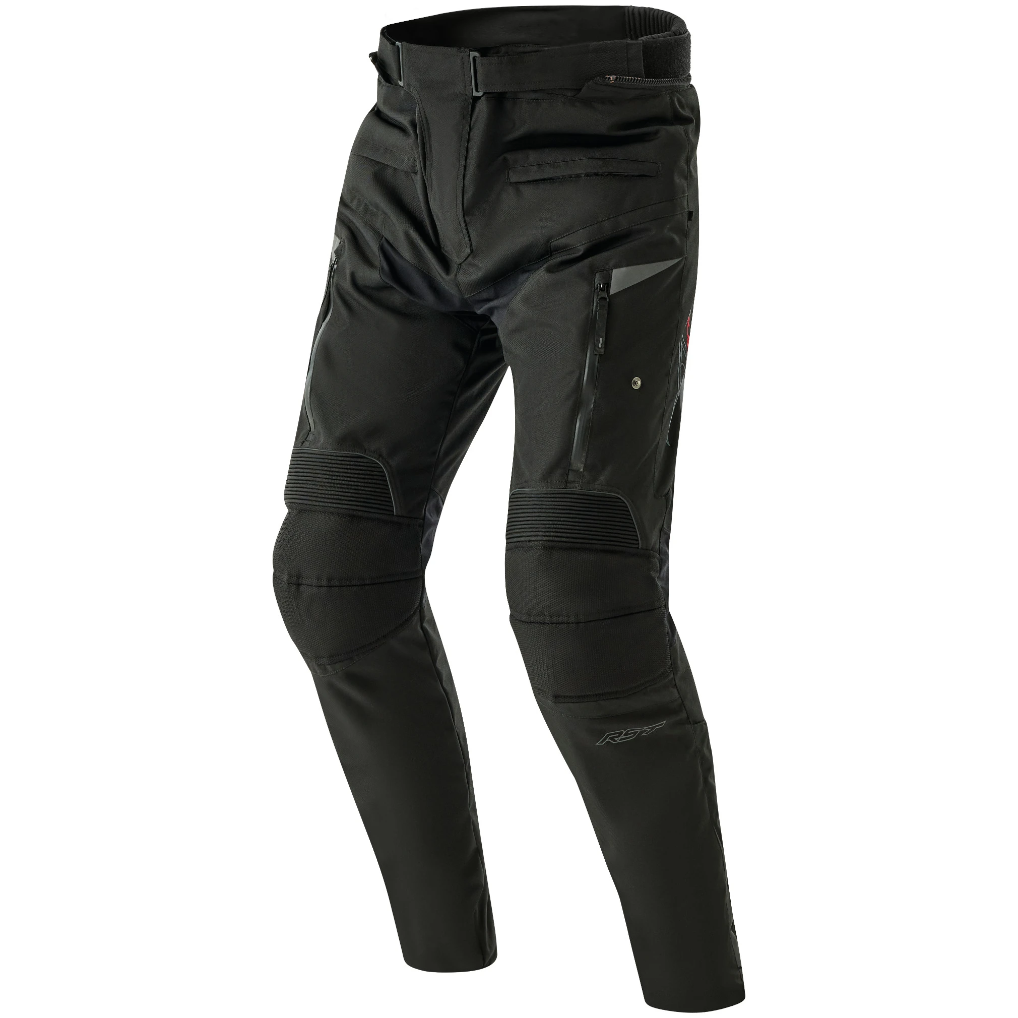 RST RST Ladies Pro Series Paragon D3O Textile Trousers - Black / Black