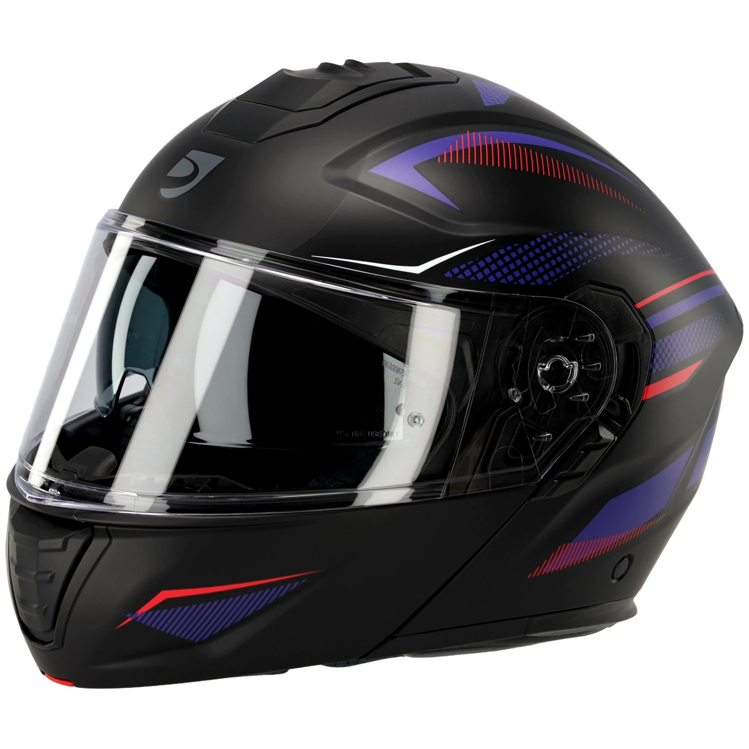 DXR Helmets DXR Atlas - Horizon Black / Purple / Red