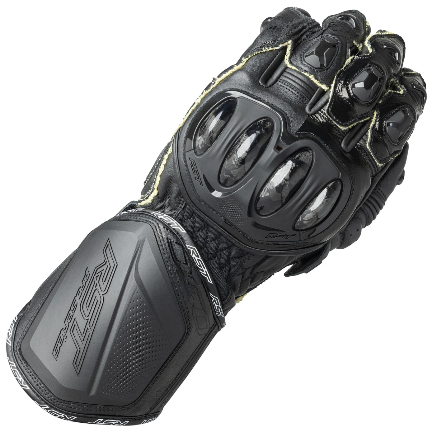RST RST Pro series GP D3O Gloves - Black / Black