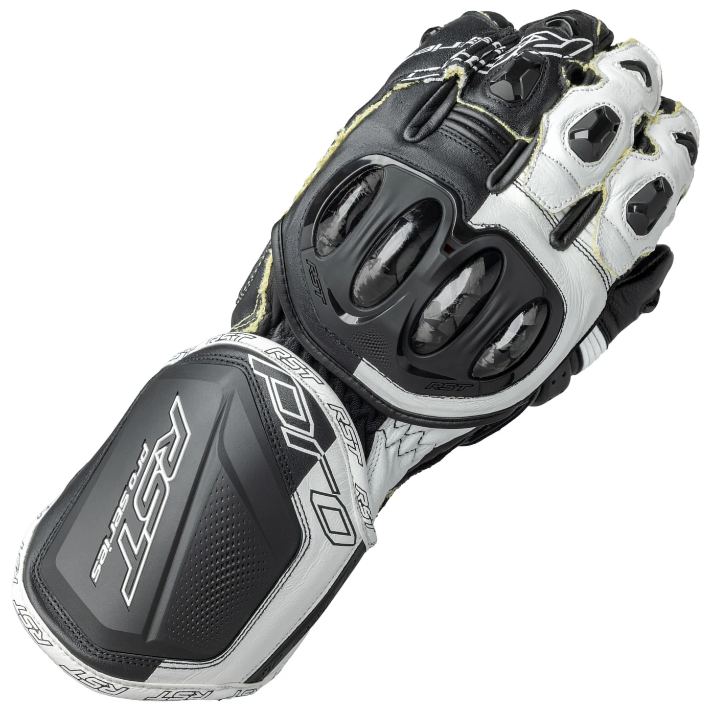 RST RST Pro series GP D3O Gloves - Black / White