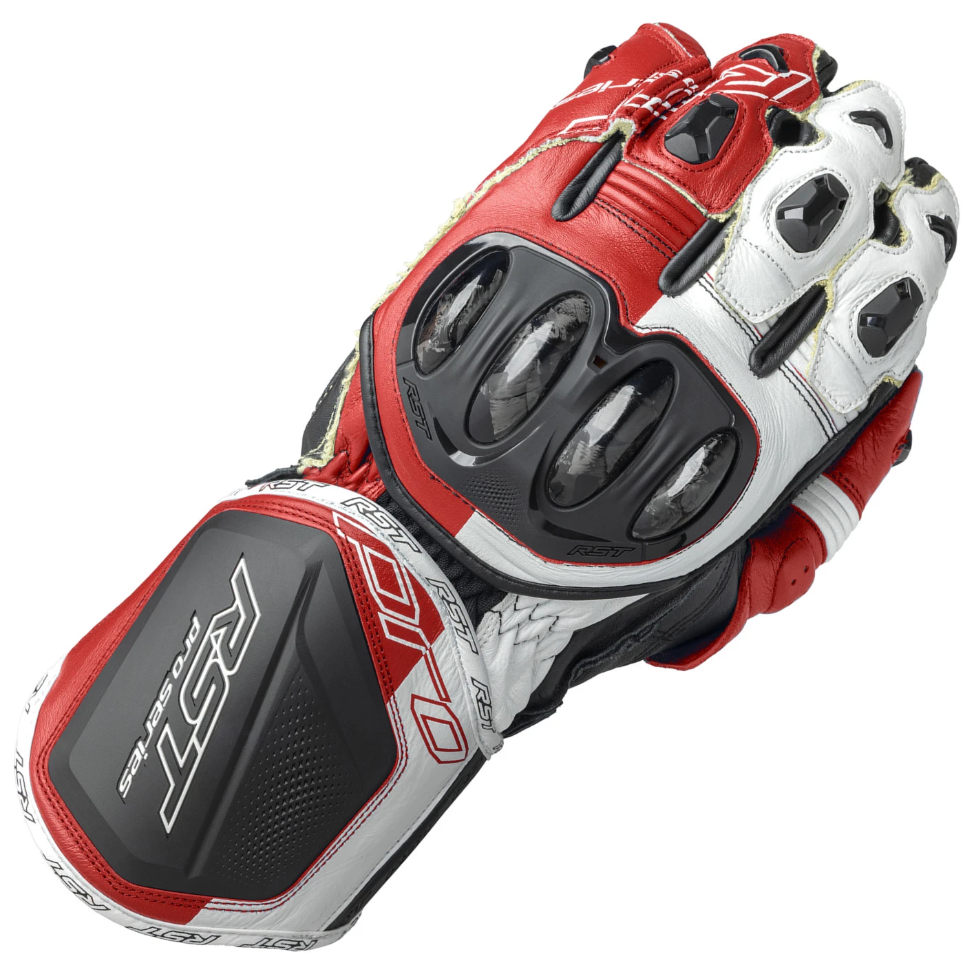 RST RST Pro series GP D3O Gloves - Black / Red