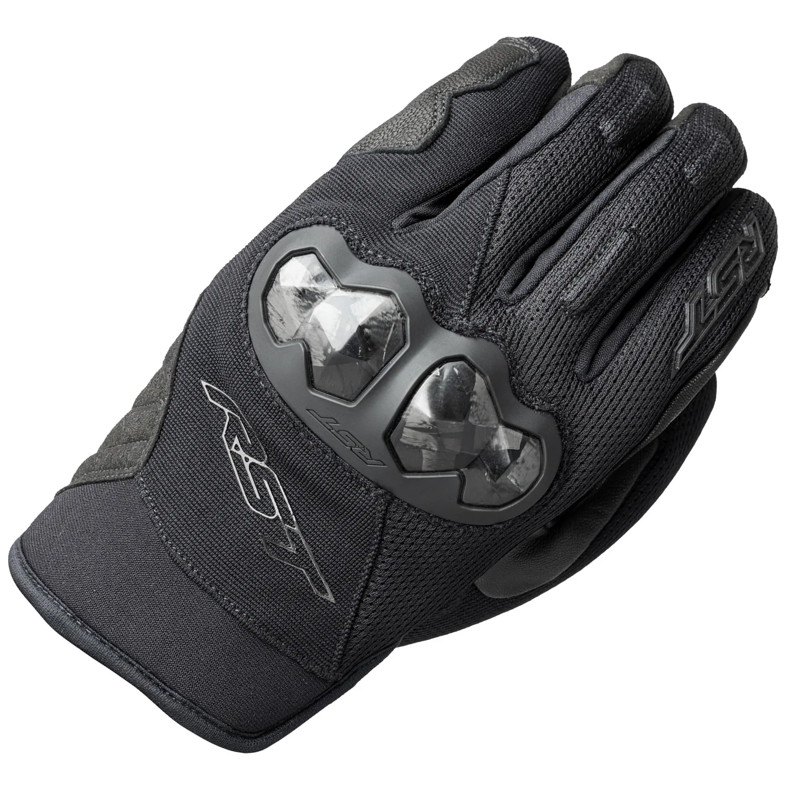 RST RST Jetstream Summer Gloves - Black / Black