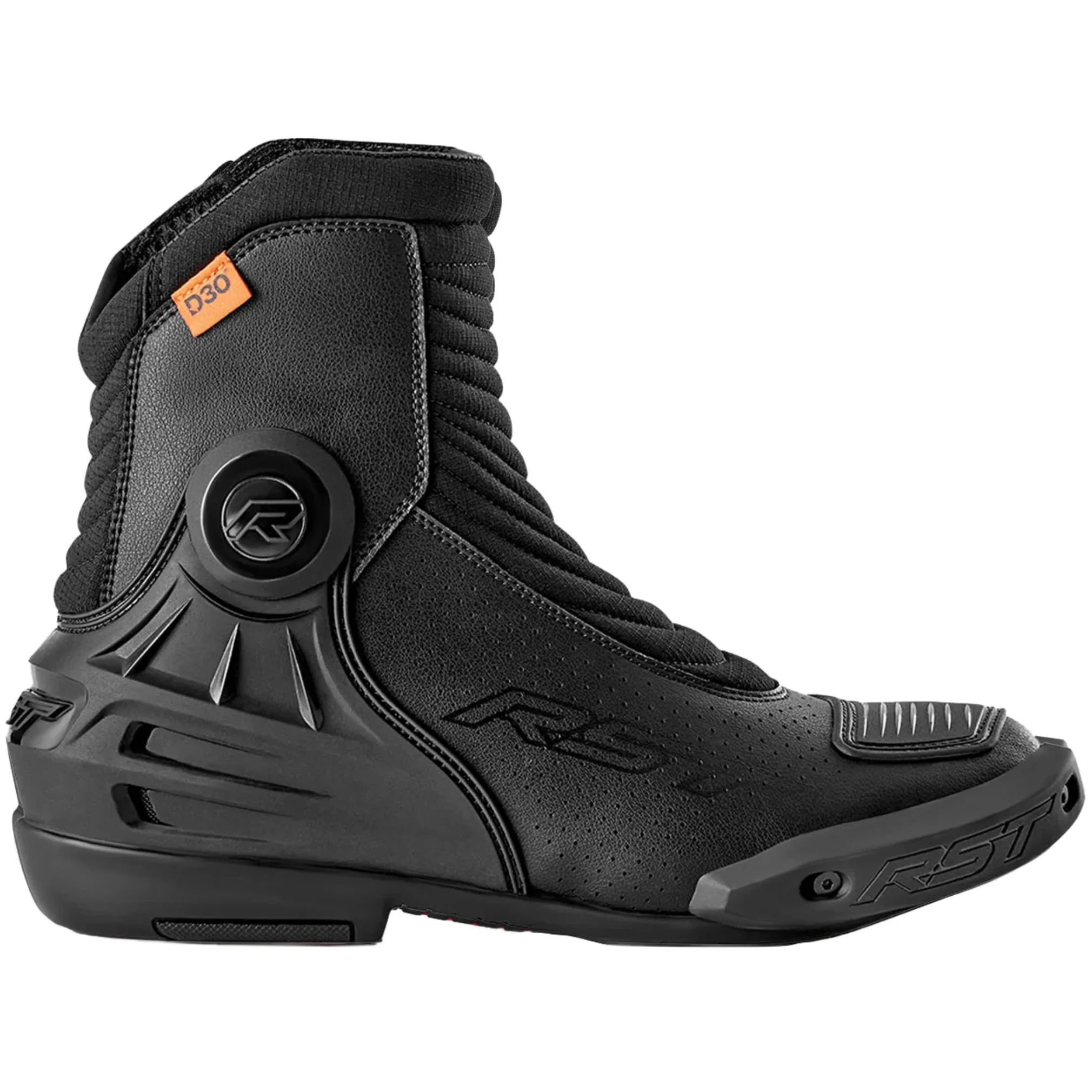 RST RST Tractech Evo Short D3O Boots - Black / Black