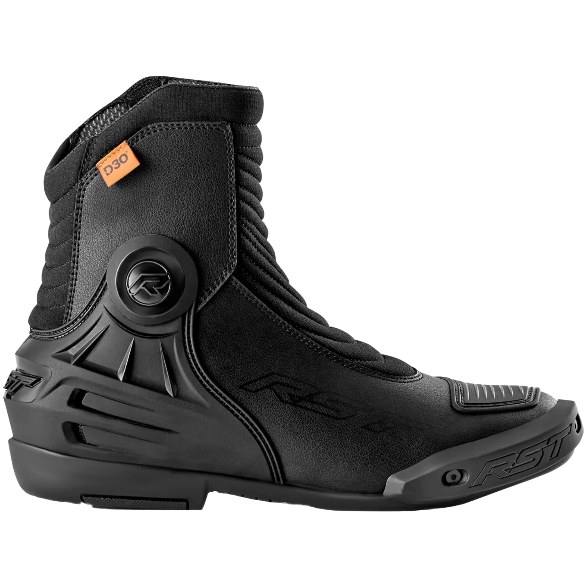 RST RST Tractech Evo Short D3O Waterproof Boots - Black / Black
