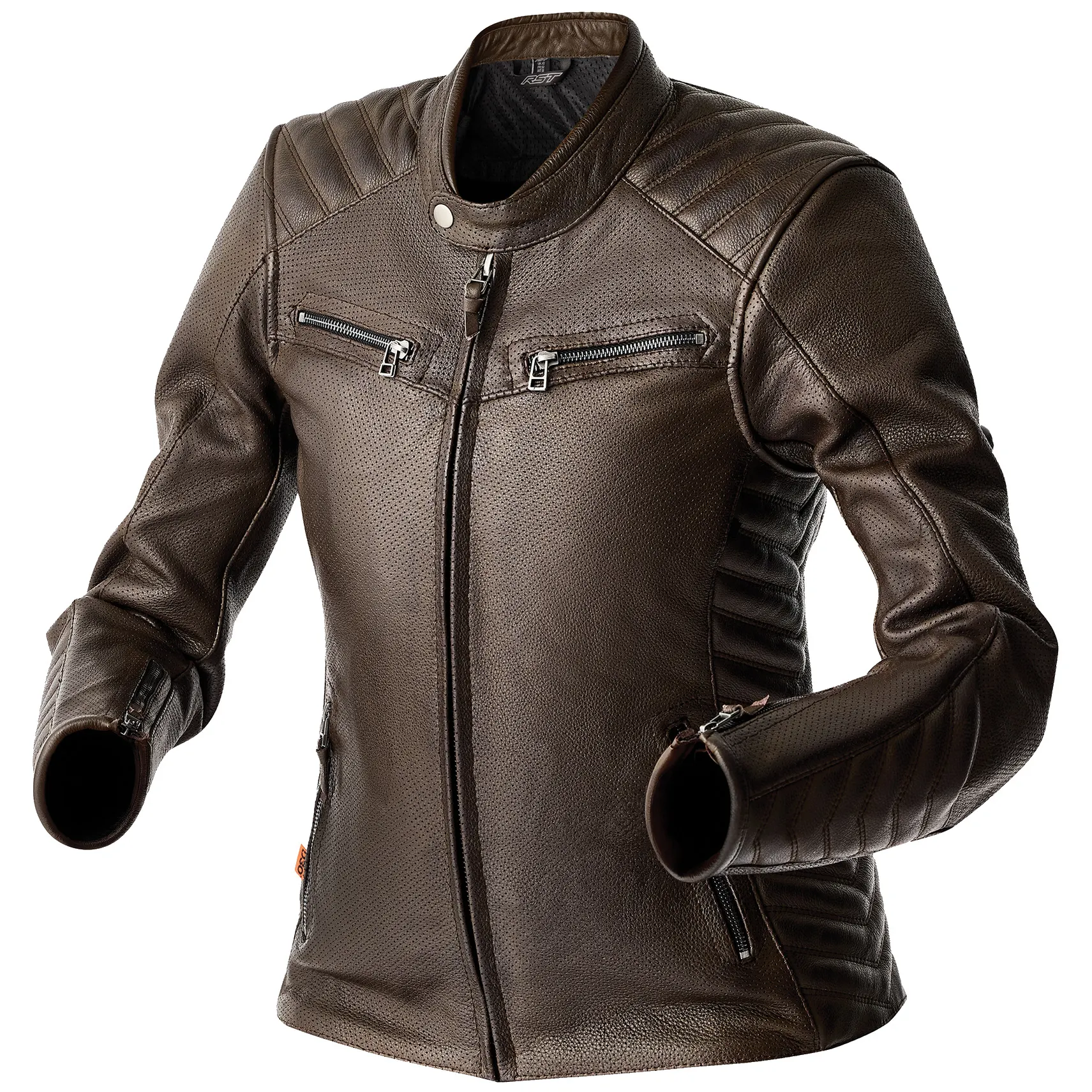 RST RST Ladies Roadster Air D3O Leather Jacket - Brown