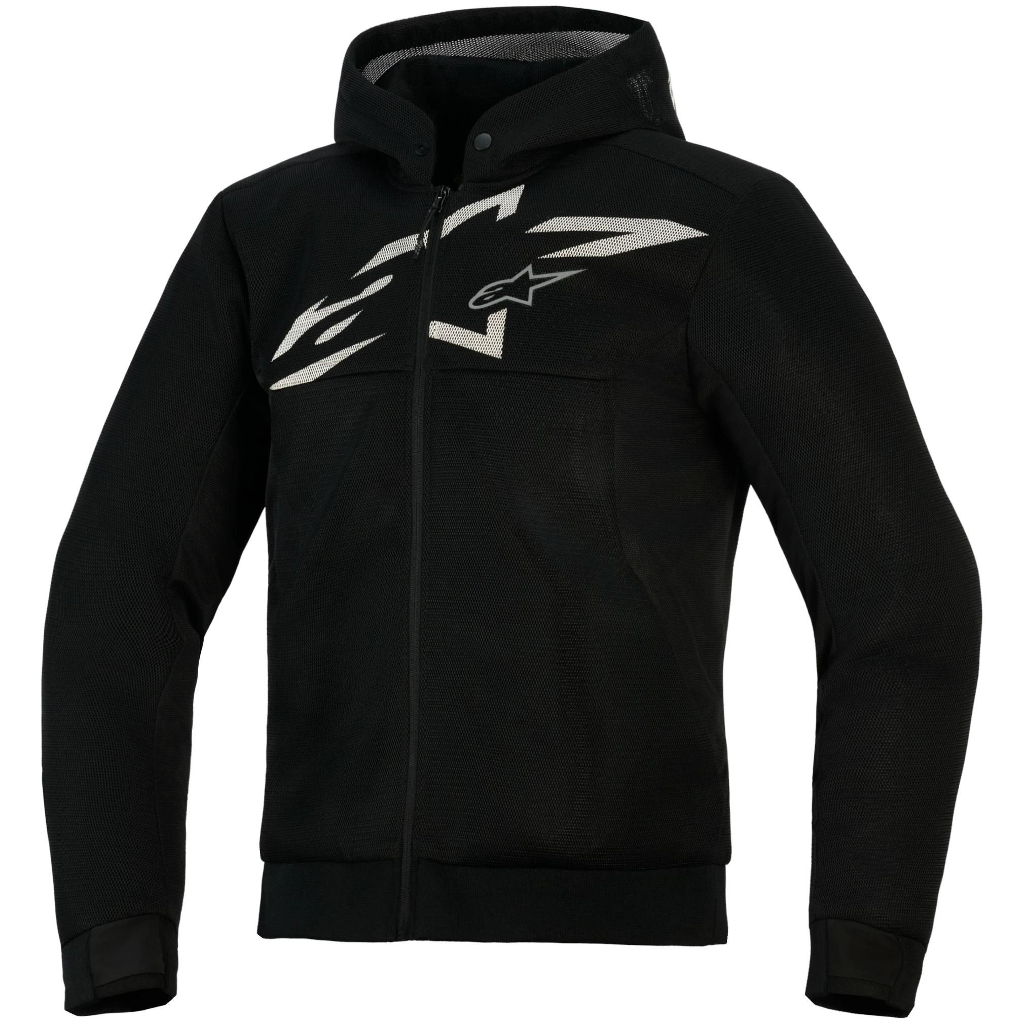 Alpinestars Alpinestars Chrome Super Airflow Hoodie - Black / Dark Grey / White