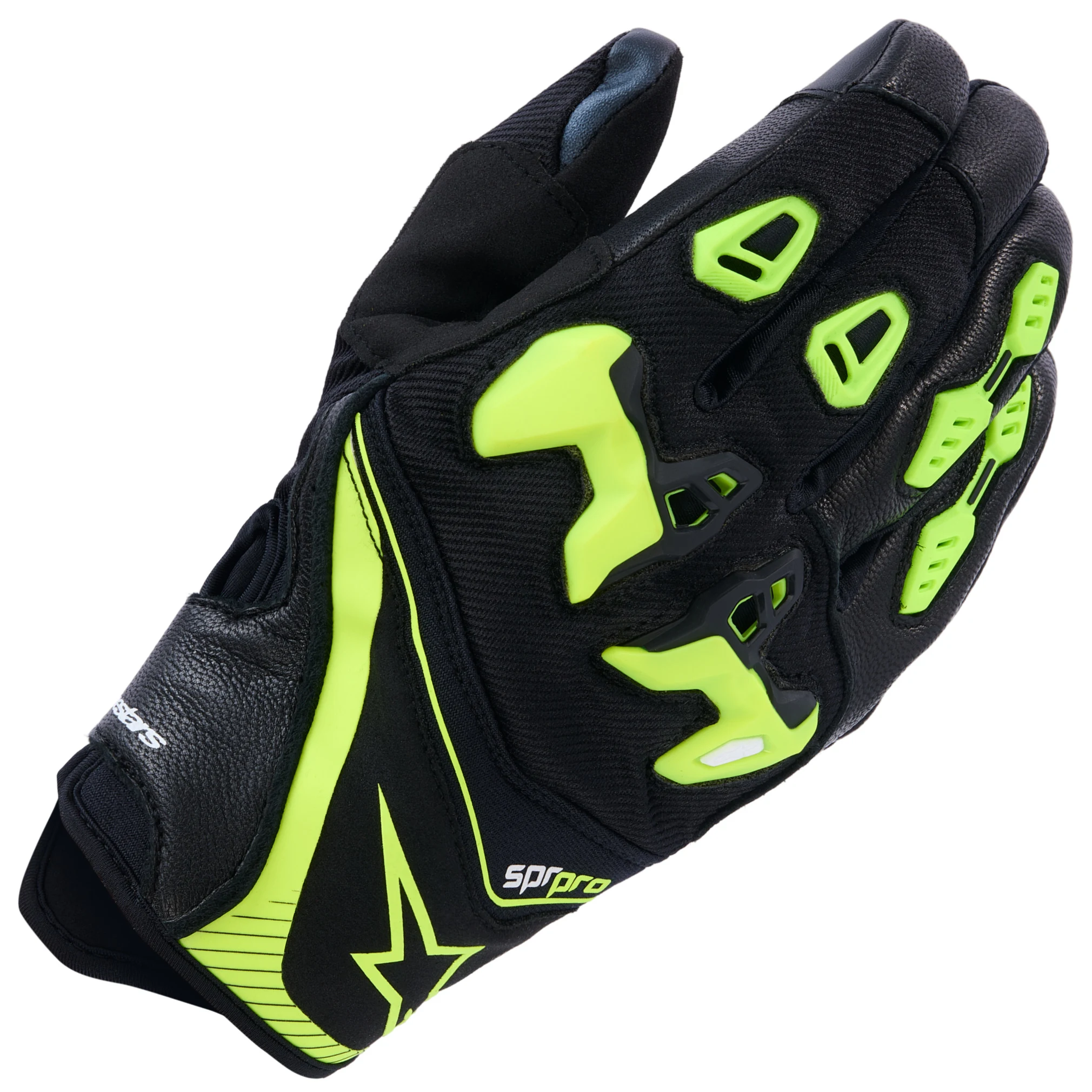 Alpinestars Alpinestars SP-R Pro Gloves - Black / Fluo Yellow