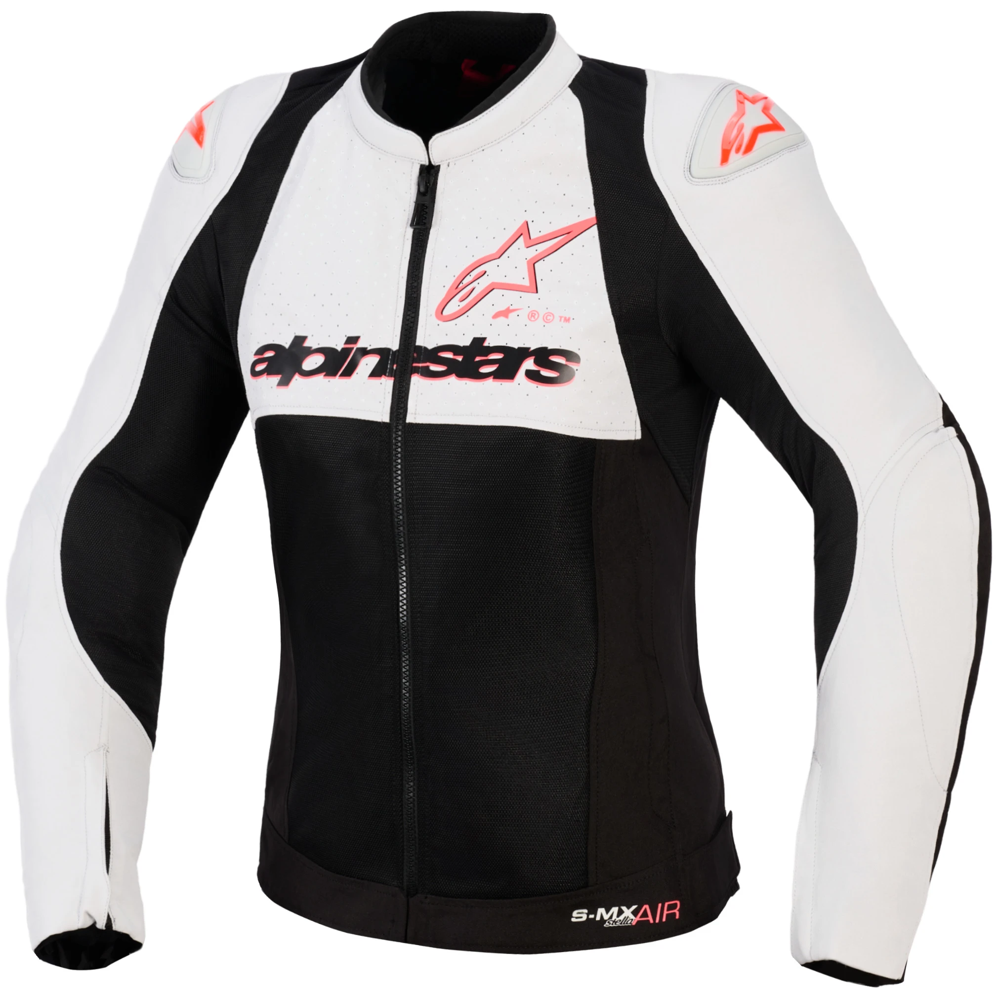 Alpinestars Alpinestars Stella SMX Air Jacket - Ice Grey / Black / Fluo Coral