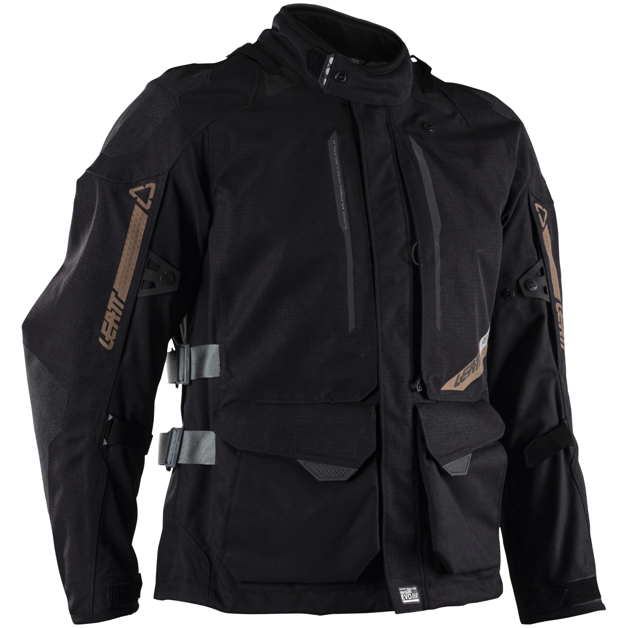 Leatt Leatt ADV 5.5 DriTour Long Jacket - Stealth Black / Grey