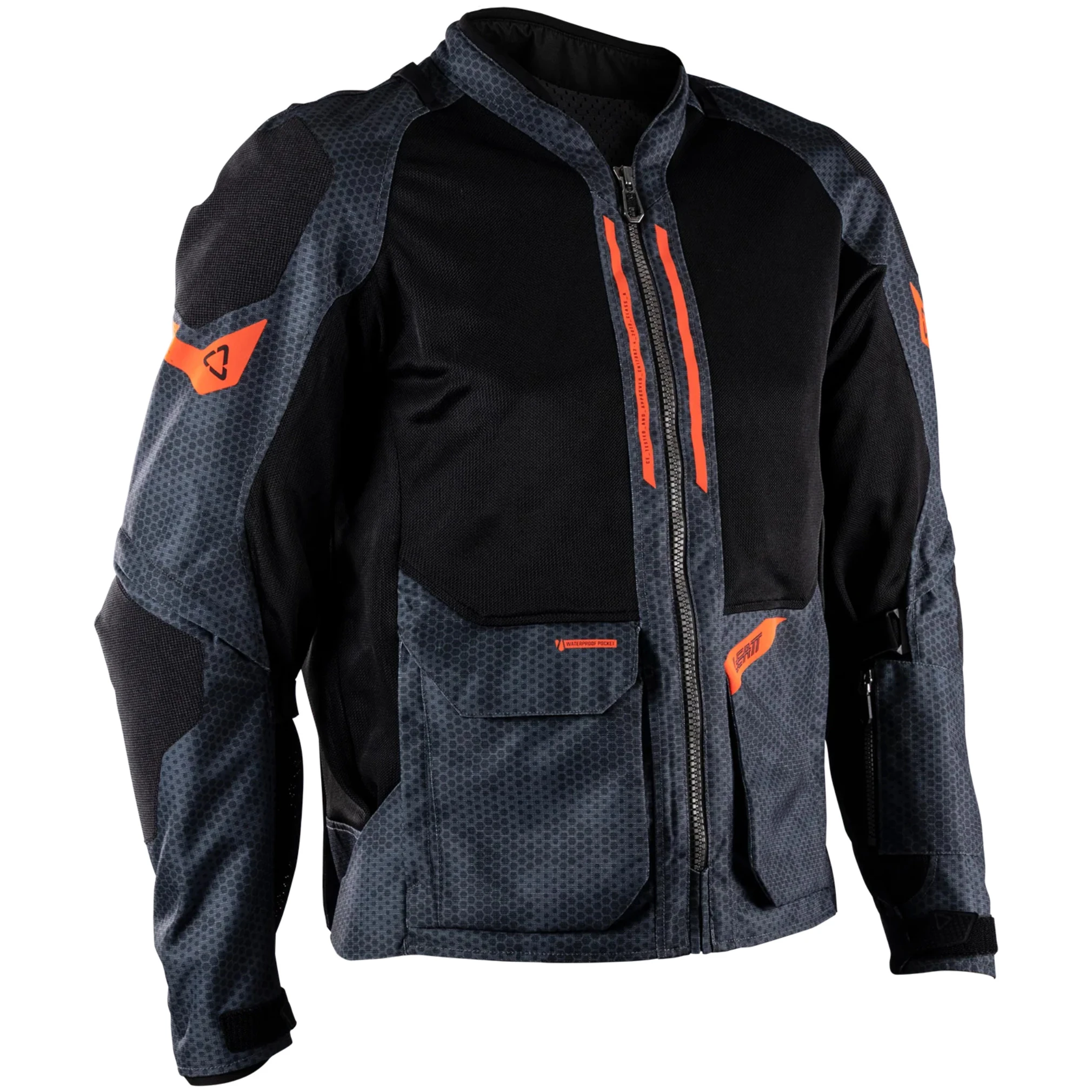 Leatt Leatt ADV 4.5 FlowTour Short Jacket - Iron Grey