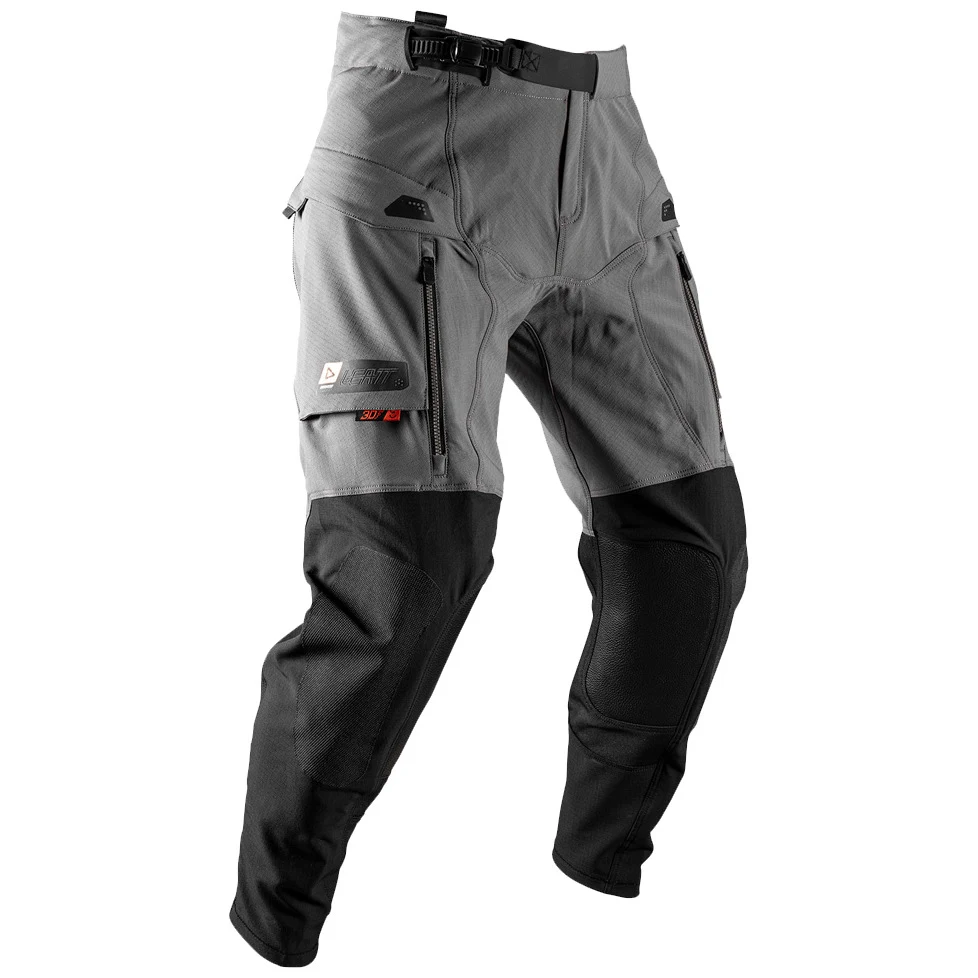 Leatt Leatt ADV 5.5 Rally Textile Trousers - Black / Iron Grey