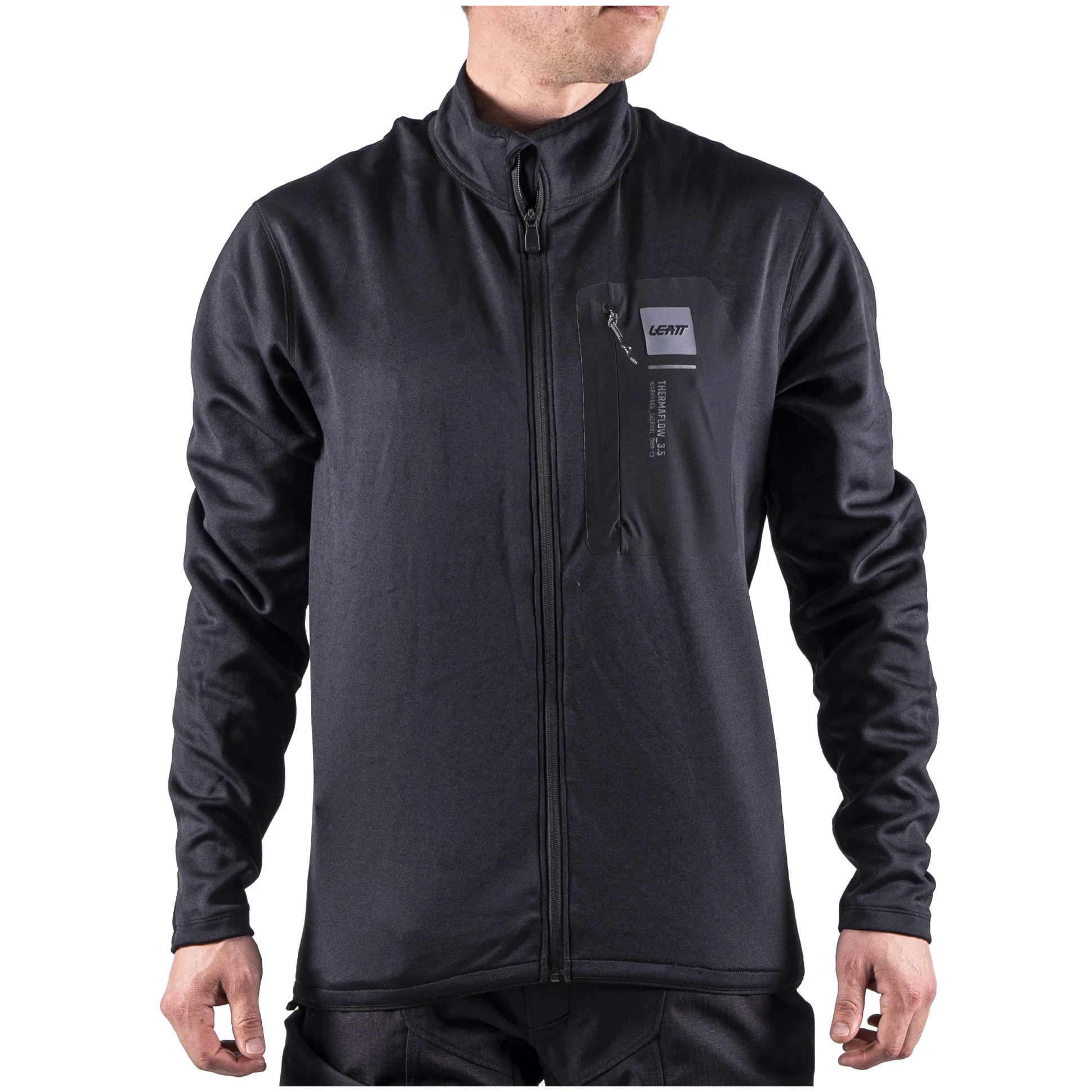 Leatt Leatt ADV 3.5 ThermaFlow Jacket - Stealth Black / Grey