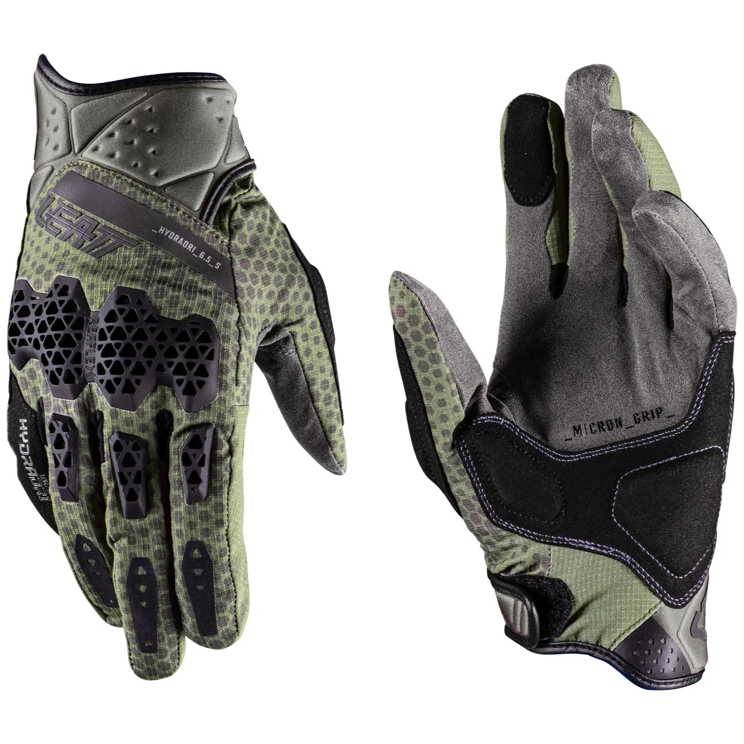 Leatt Leatt ADV 6.5 HydraDri Short Gloves - Forest Green