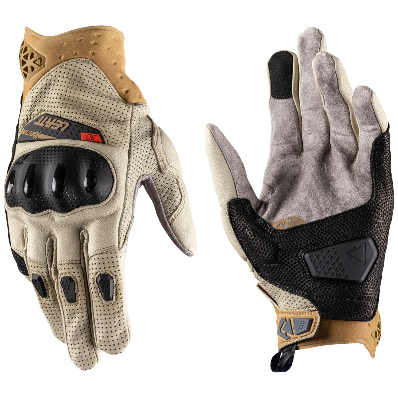 Leatt Leatt ADV 8.5 X-Flow Short Gloves - Sand Brown