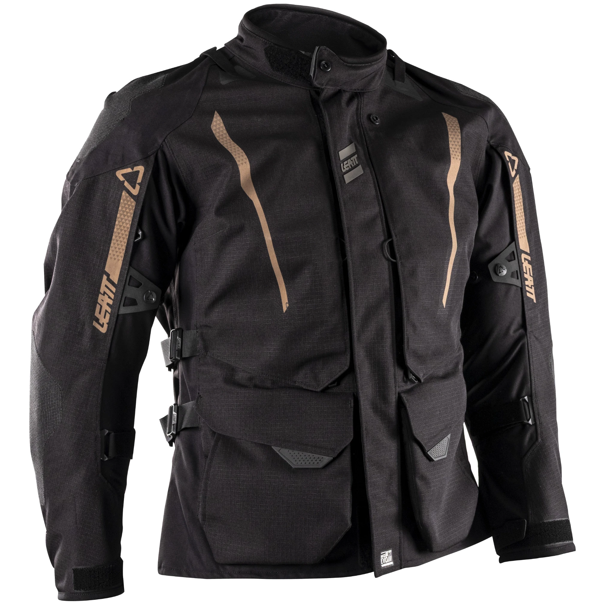Leatt Leatt Ladies ADV 5.5 DriTour Textile Jacket - Stealth Black / Grey