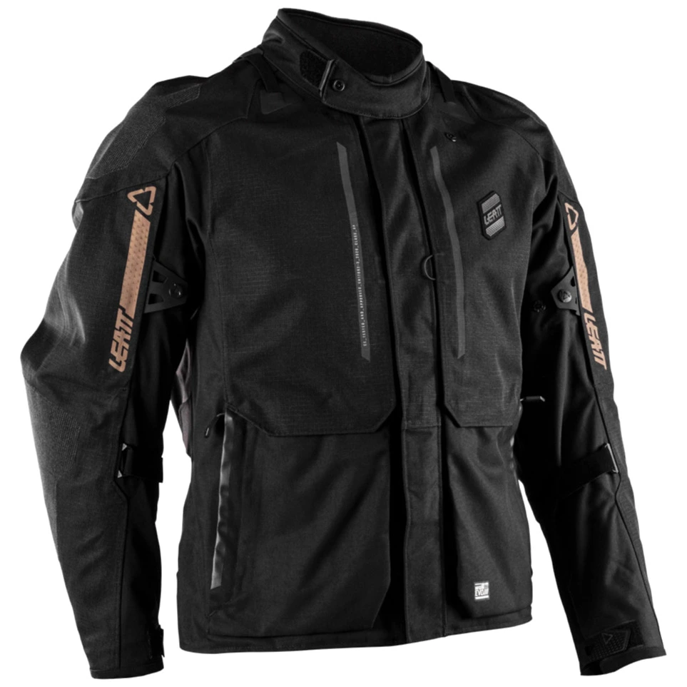 Leatt Leatt ADV 5.5 DriTour Short Jacket - Stealth Black / Grey