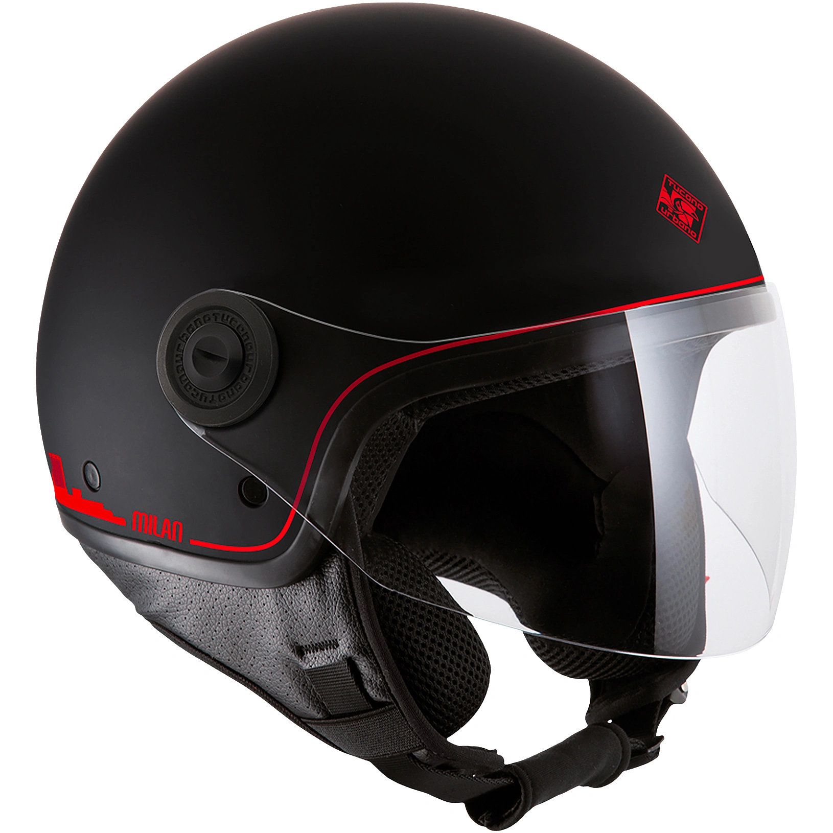 Tucano Urbano Tucano Urbano El'Jettin 6.0 Demi-Jet - AC Milan Skyline Matt Black