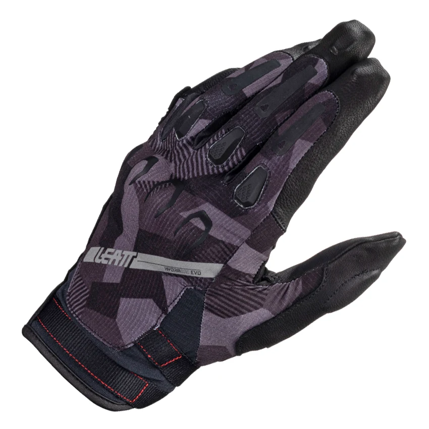 Leatt Leatt ADV 7.5 Hydradri Textile Short Gloves - Camo Grey
